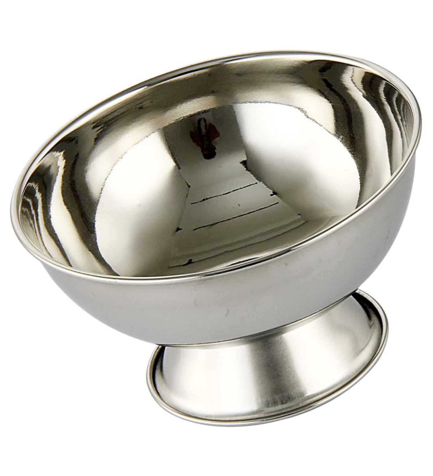 Premium Tall Metal Shaving Bowl for Men | Reusable Shaving Accessory & Soap Cup | Perfect Shaving Supplies - Buy Online on GoSupps.com