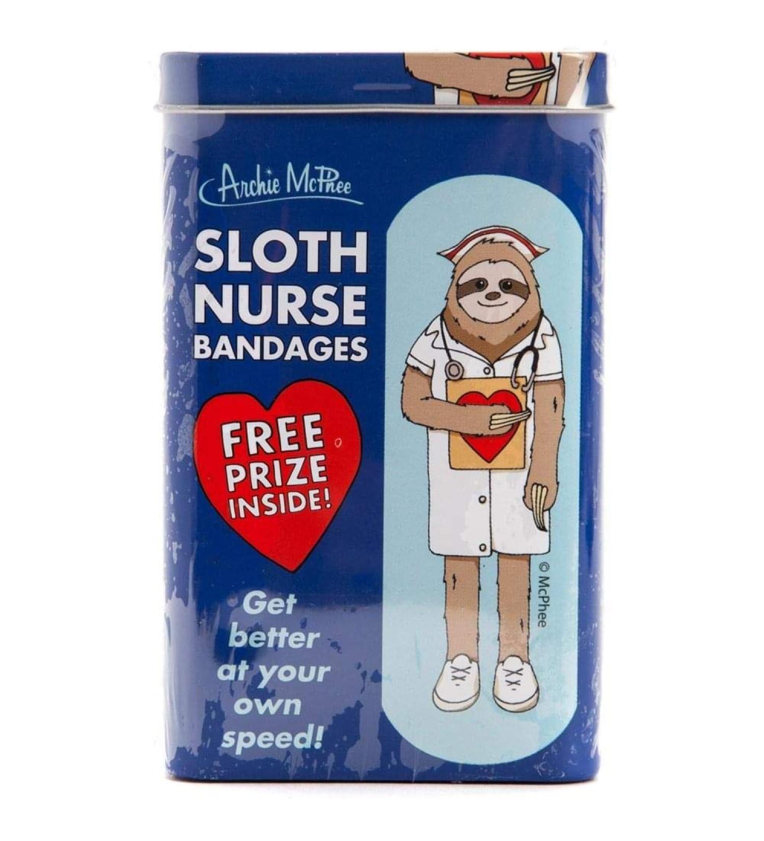 Mcphee Archie Sloth Nurse Bandages