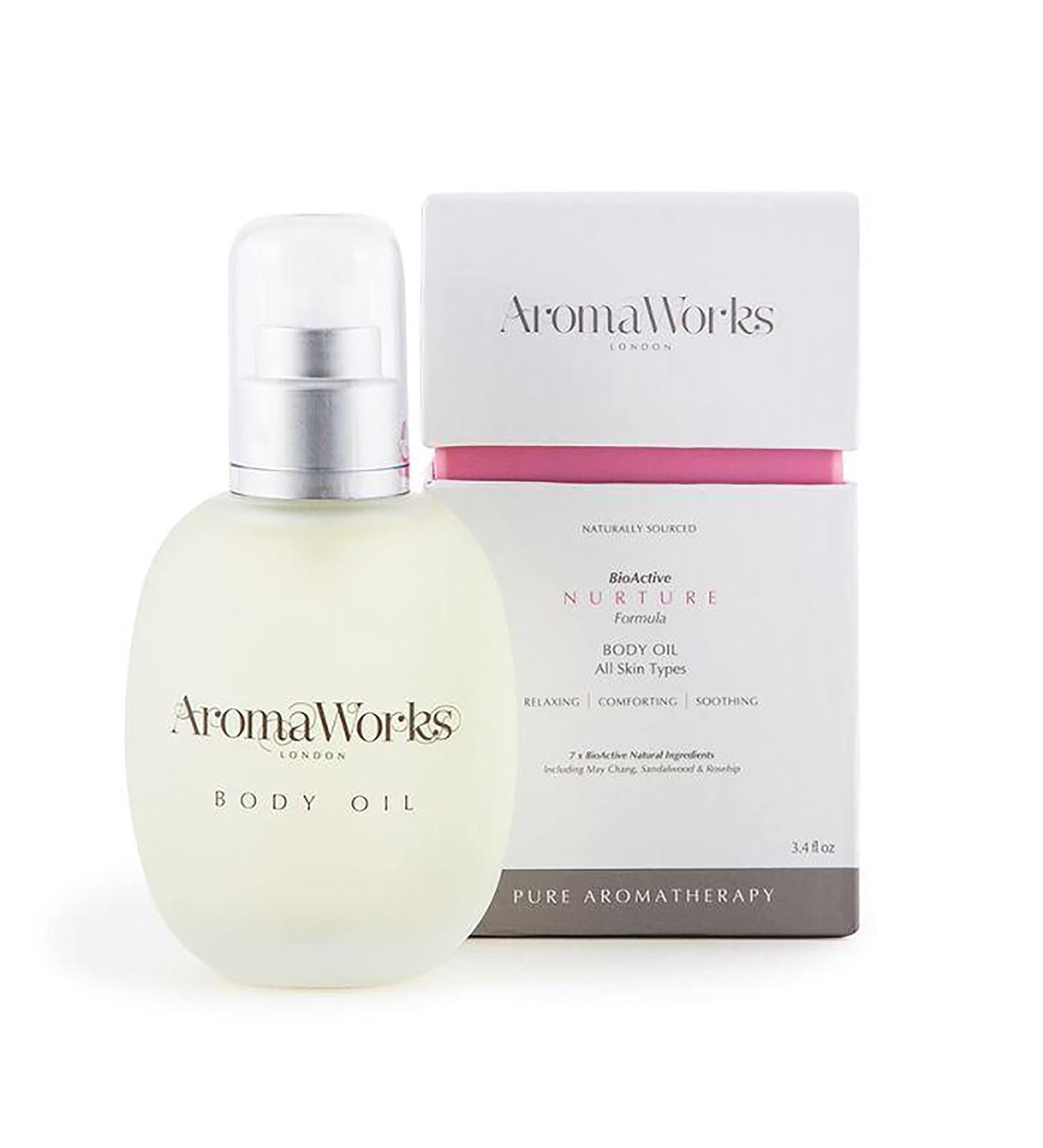 AromaWorks Nurture Body Oil 100ml - Buy Online on GoSupps.com