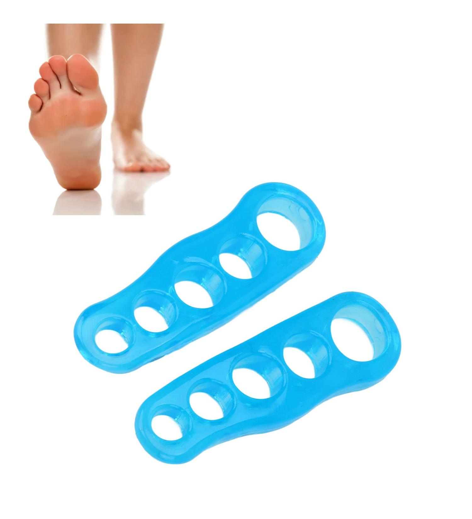 Reusable Toe Separator for Pain Relief & Toe Straightening - Bunion Corrector & Overlapping Toe Spreader (Size L) - Buy Online on GoSupps.com