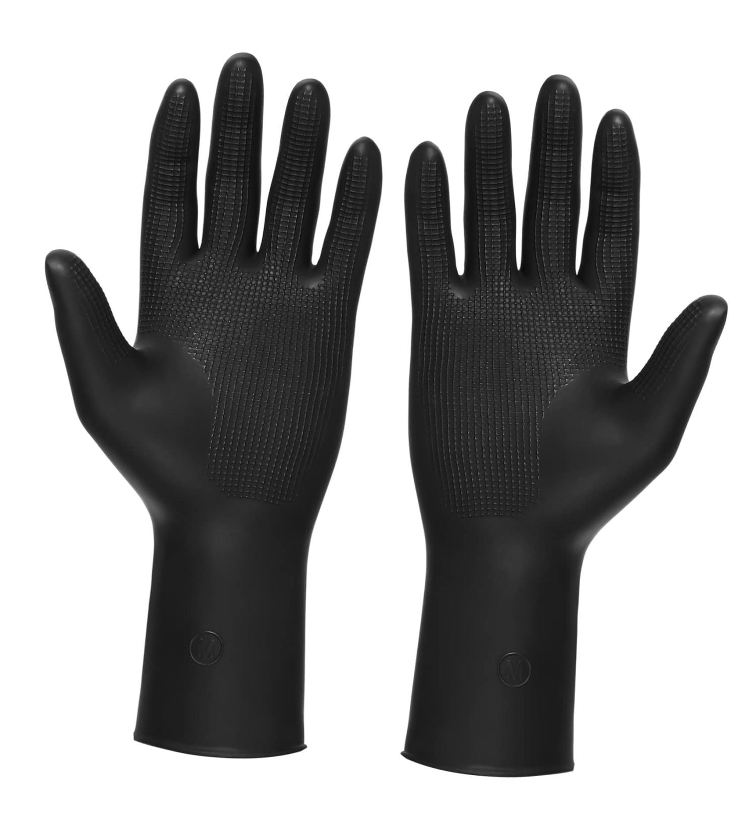 HAPINARY 3 Pairs Barber Gloves Black Gloves for Hair Dye Glove Black Hair Dye for Men Shampoo for Colored for Hair Dye Reusable Hair Dye Remover Mens Glives Hair Coloring Mens Shampoo Para - Buy Online on GoSupps.com