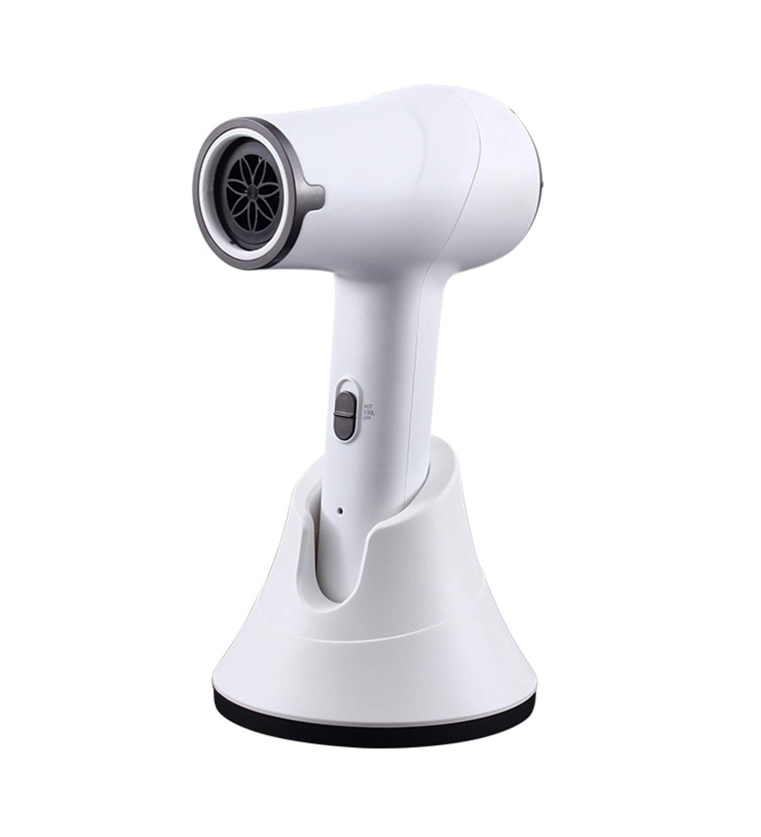 Cordless Hair Dryer Portable Travel Hair Dryers Lightweight Blow Dryer Rechargeable Wireless Hair Dryer with Charging Base Hot/Cold Air Gifts for Women/Mom - Buy Online on GoSupps.com