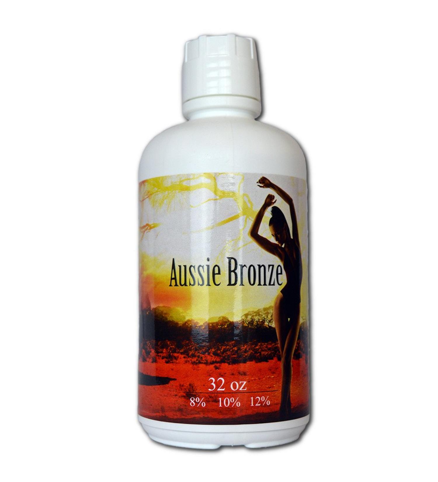 Aussie Bronze 12% Dark Sunless Airbrush Spray Tanning Solution 64oz - 2 Quarts - Buy Online on GoSupps.com