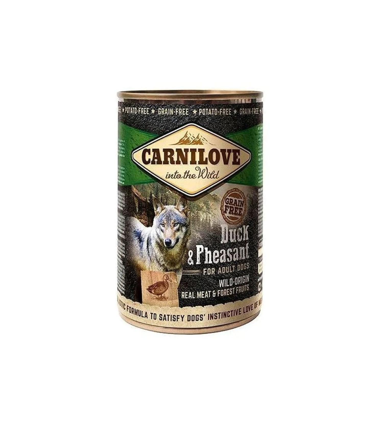 Wet Food for Dogs VAFO Praha sro Dog Carnilove pusz.400 g Photo Pheasant