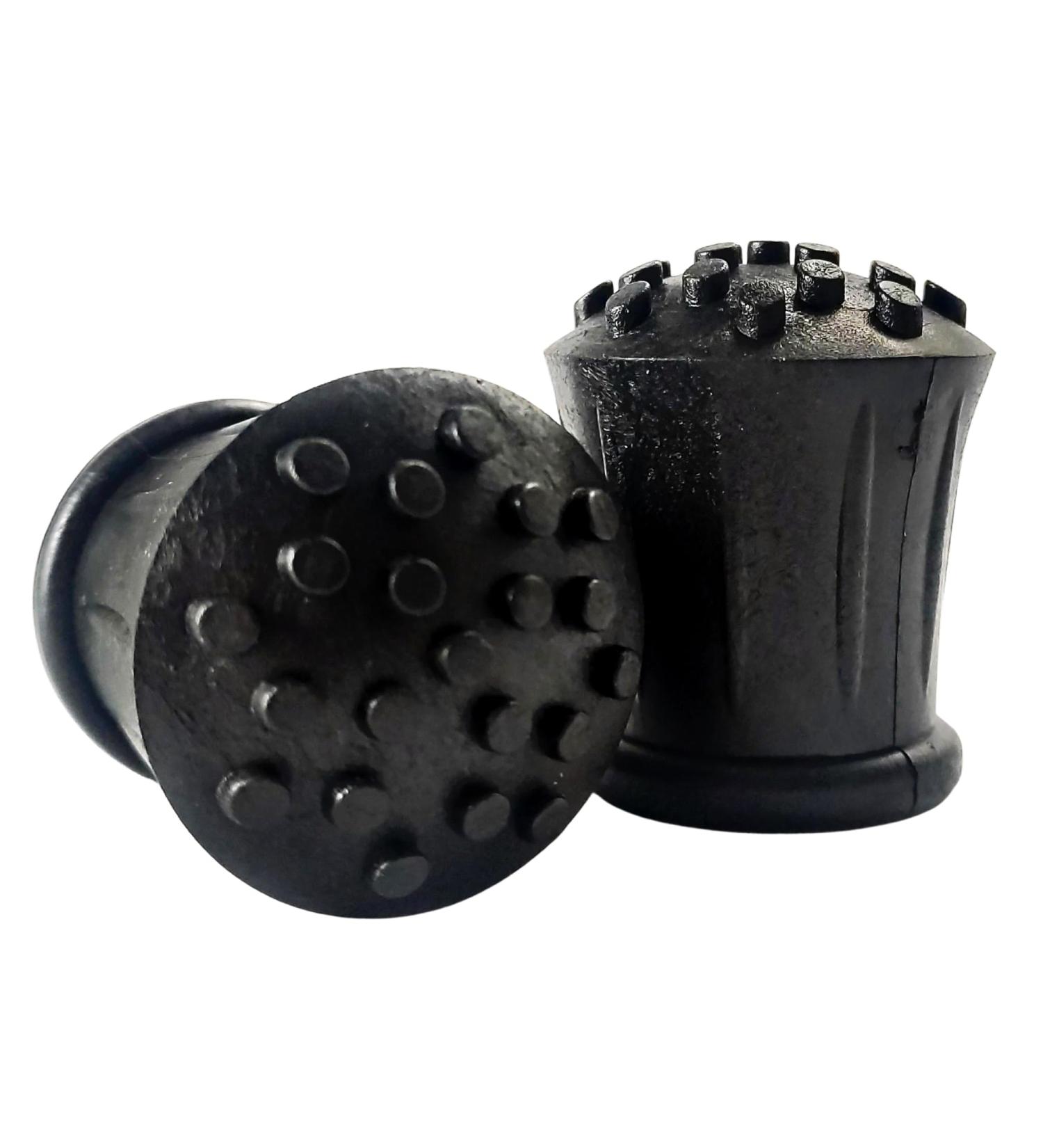 22mm Heavy Duty Rubber End Ferrules for Walking Stick, Crutches & Zimmer Frames (2 Pack) - Buy Online on GoSupps.com