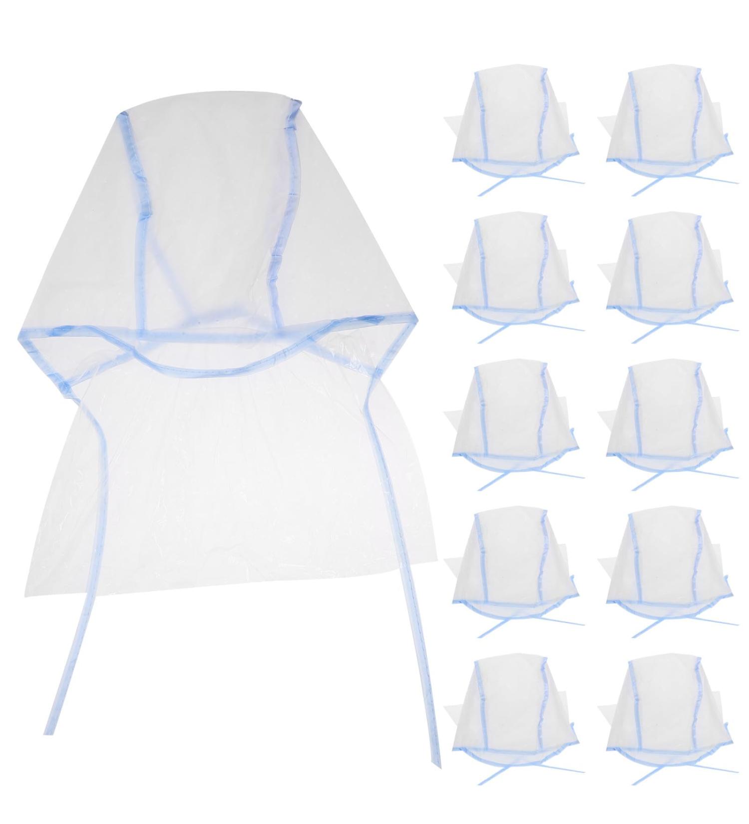 PLAFOPE Lot de 12 Bonnets Jetables Bleus sans Crochet pour Coloration des Cheveux Bonnet de Coiffure de Salon Imperm able Petits Trous Taille Unique pour M ches et Usage Professionnel - Buy Online on GoSupps.com