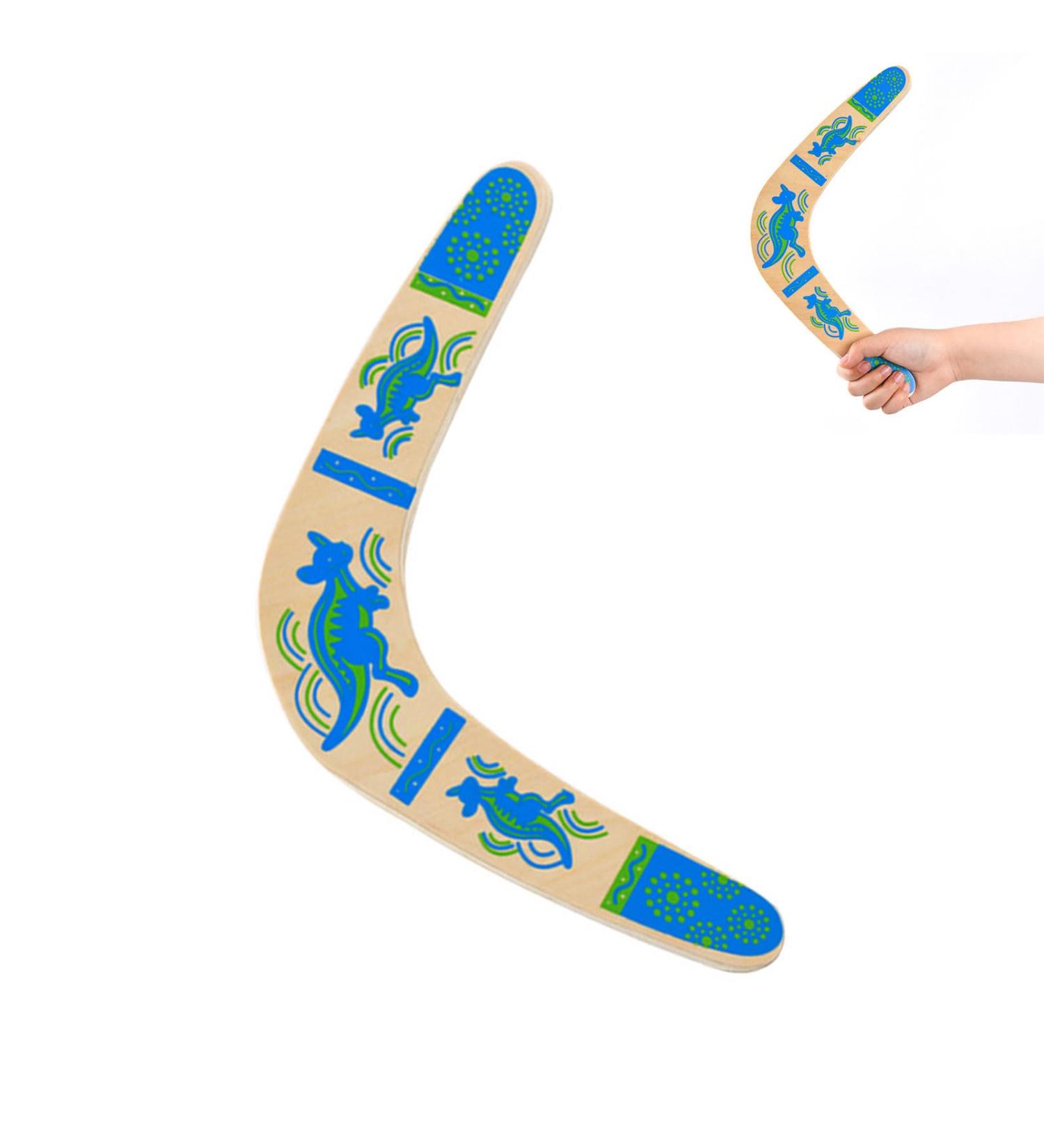 Buy Joyola V-Shaped Wooden Boomerang - Durable Outdoor Toy for Kids & Adults | Perfect for Fun & Play - Buy Online on GoSupps.com