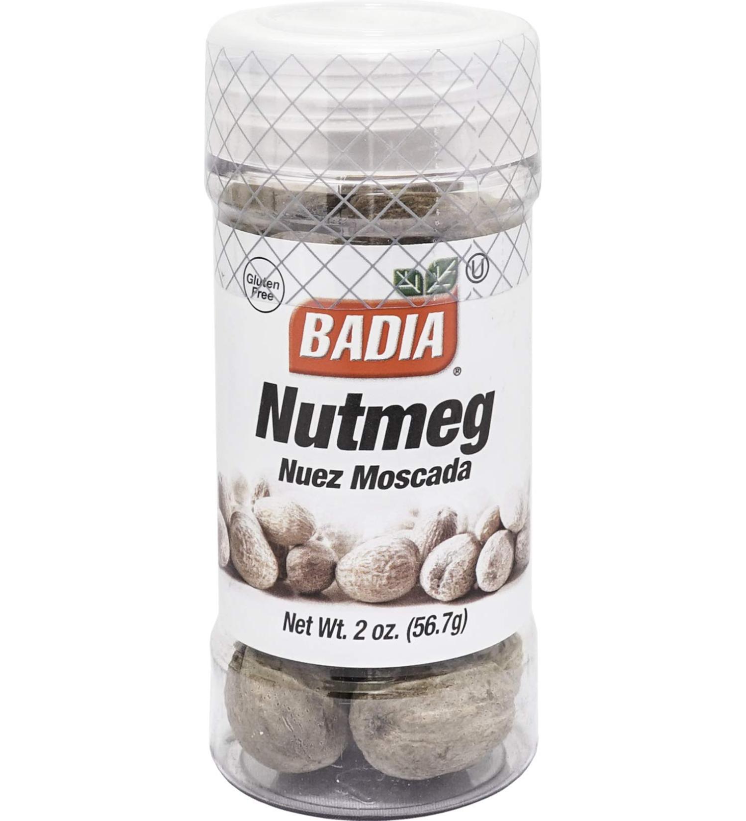 Badia Nutmeg Ground 2 oz - Premium Quality Spice for Gourmet Cooking - Buy Online on GoSupps.com