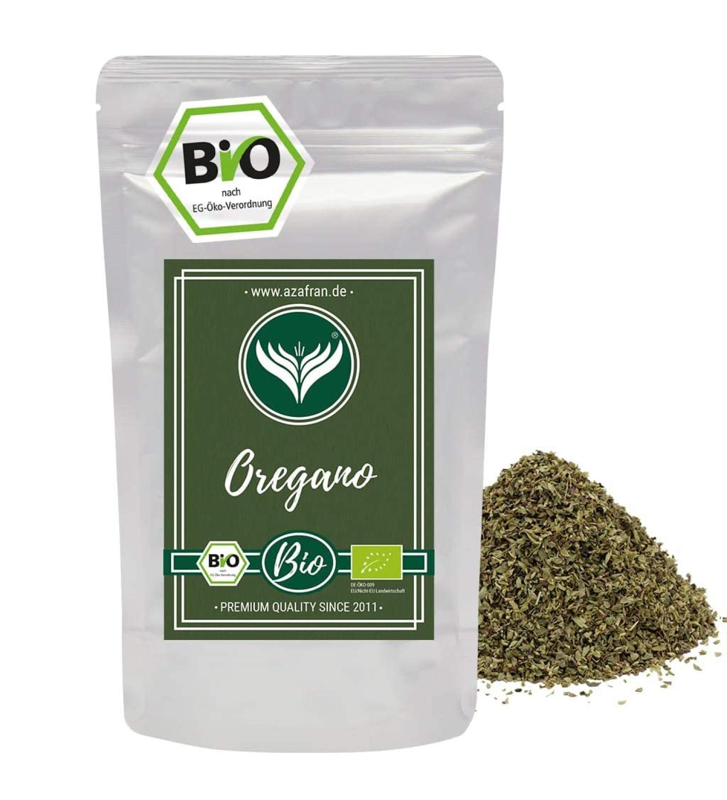 Buy Azafran Organic Oregano Dried & Shredded 250g - Premium Quality Herbs for Flavorful Cooking | Fast International Shipping - Buy Online on GoSupps.com