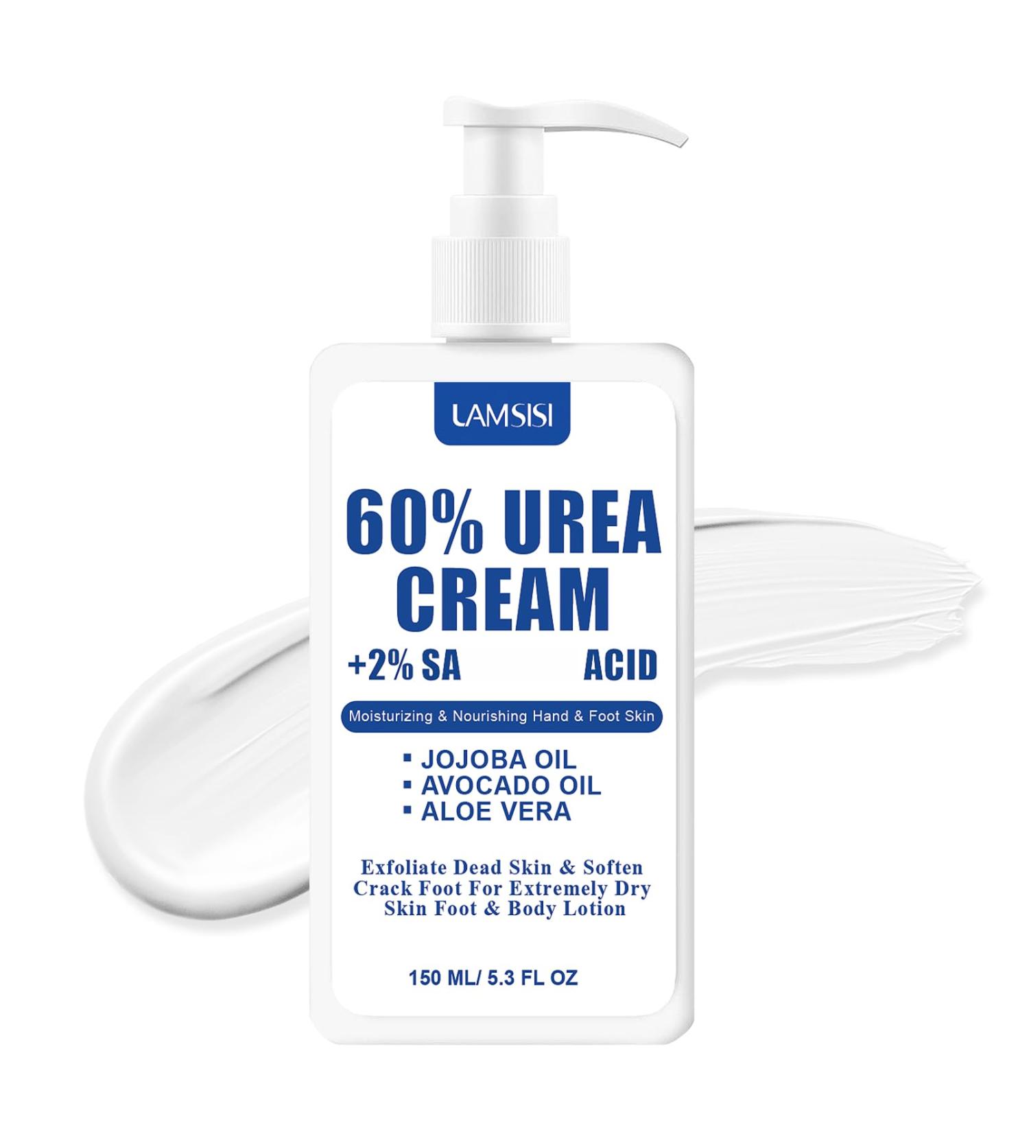 60% Urea Cream Foot Cream Cracked Heel Repair Cream For Feet and Hands Callus Remover For Dry And Hard Skin Urea Cream for Hand Foot Body Care 150g - Buy Online on GoSupps.com