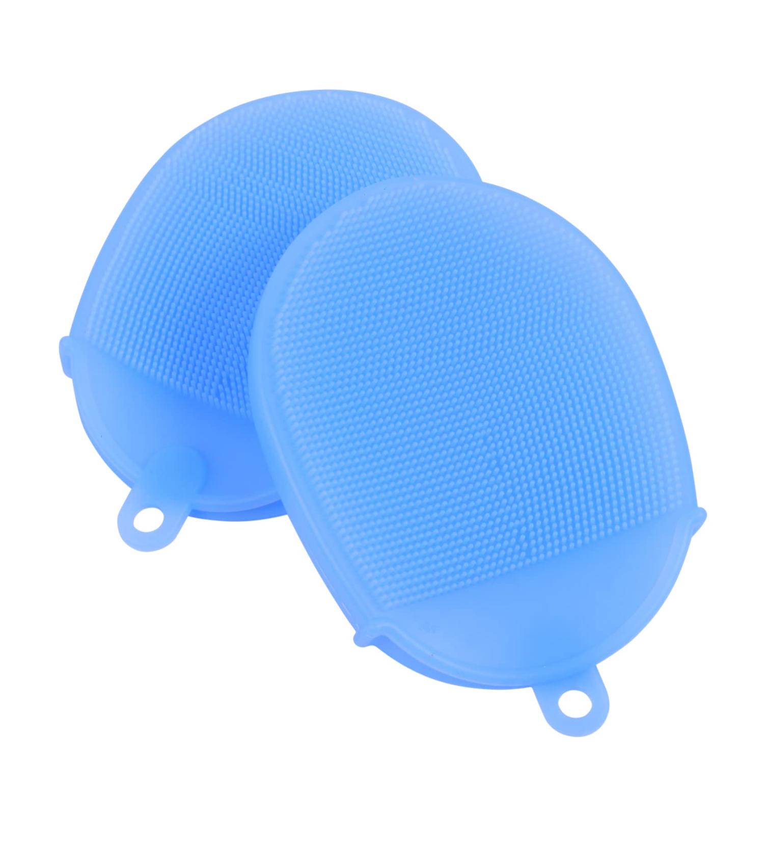 2pcs Silicone Bath Brush Set for Body and Scalp Cleaning - FOMIYES - Buy Online on GoSupps.com