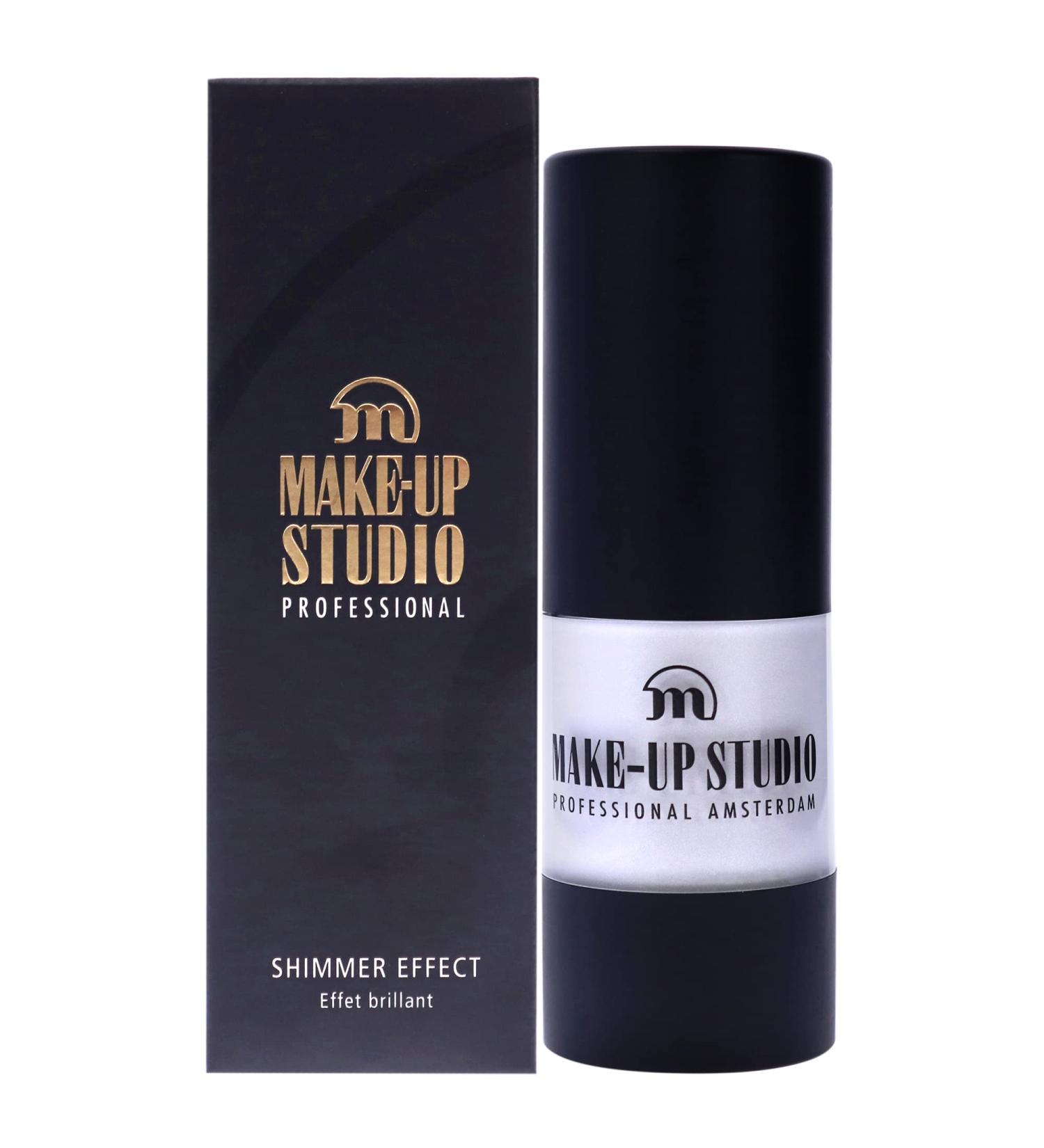 Professional Make-Up Shimmer Effect Face Highlighter - For All Skin Types - Easy To Use - No Fallout - Subtle To Maximum Effect - Has A Light Texture That Blends Well - Silver - 0.51 Oz