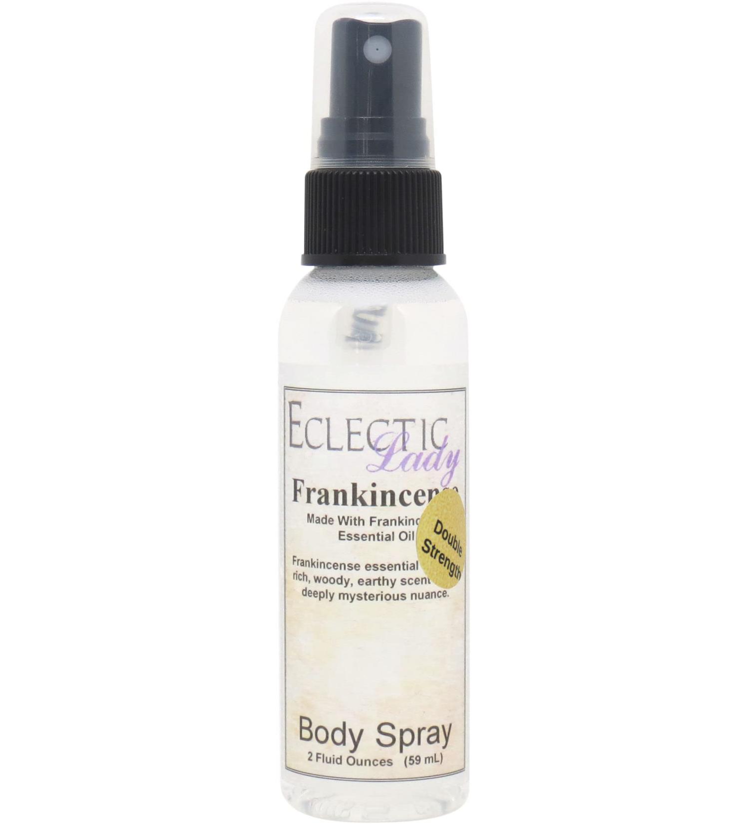 Frankincense Body Spray (Double Strength) 2 ounces Body Mist for Women with Clean Light & Gentle Fragrance Long Lasting Perfume with Comforting Scent for Men & Women Cologne with Soft Subtle 2 Fluid Ounces (Double Strength) - Buy Online on GoSupps.com