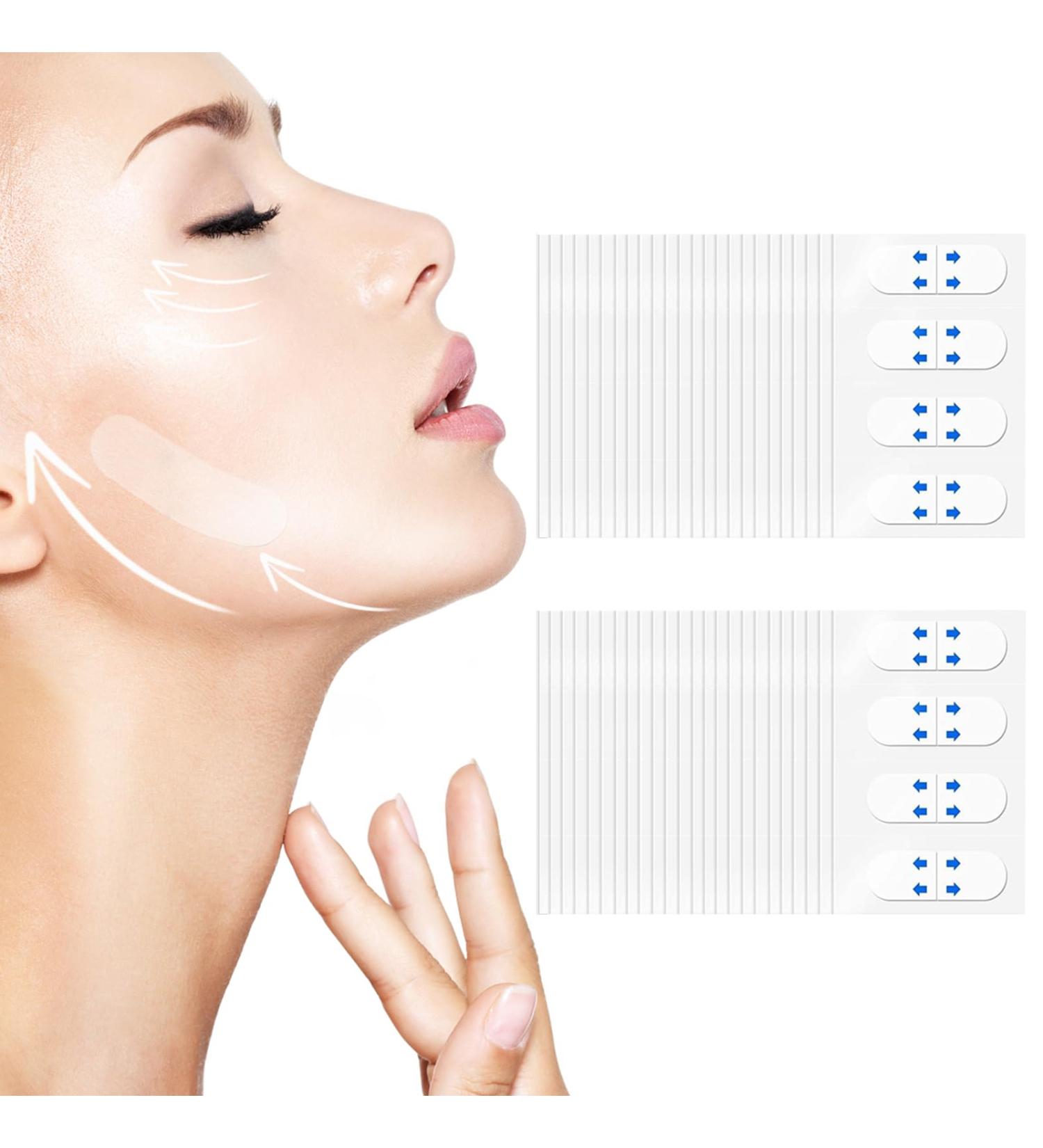 160 Pieces Invisible Face Lift Tape | Enhance Your Look with Clear Effective Skin Lifting Strips - Buy Online on GoSupps.com
