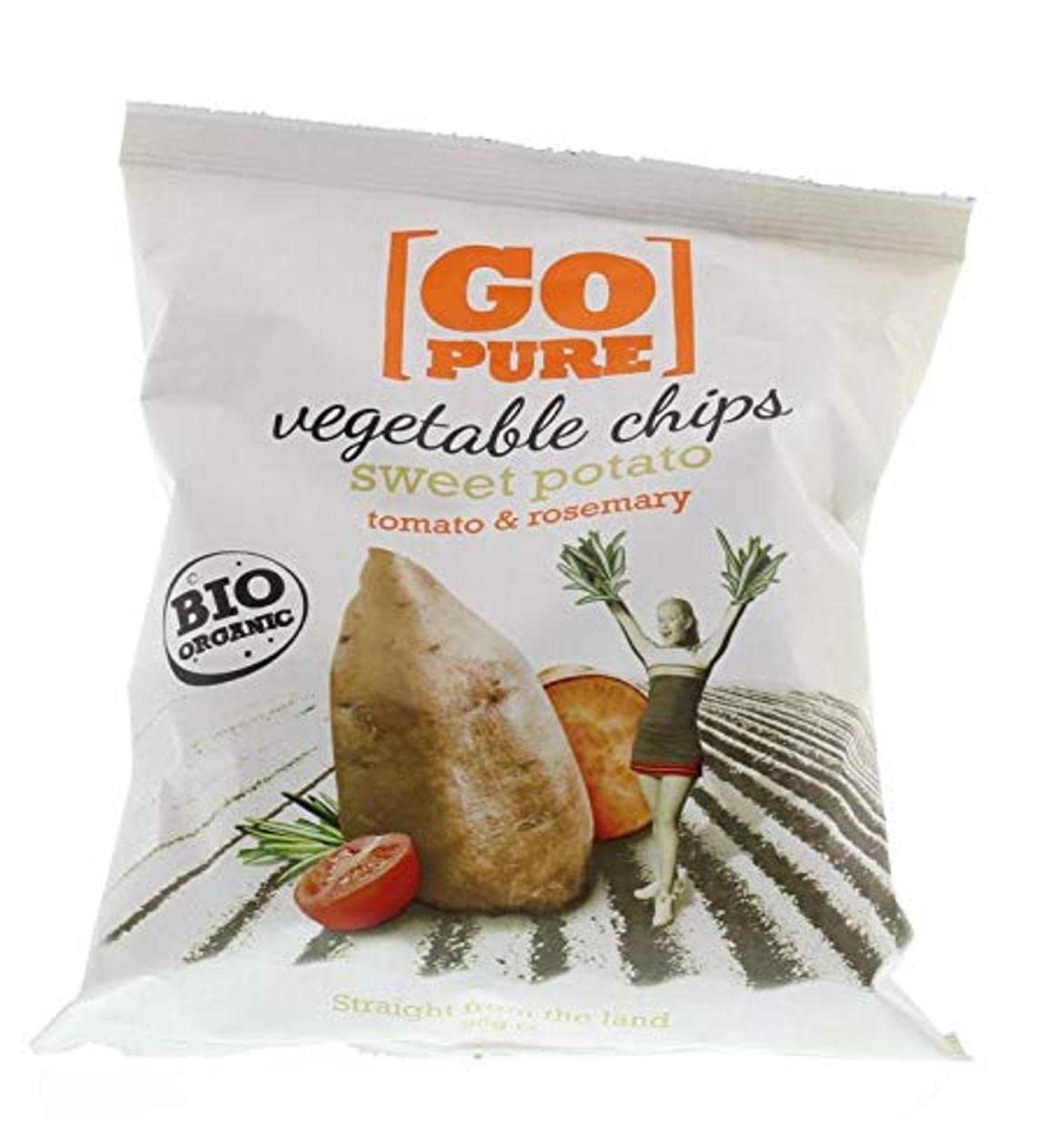 GO PURE - SWEET POTATO CHIPS 80G