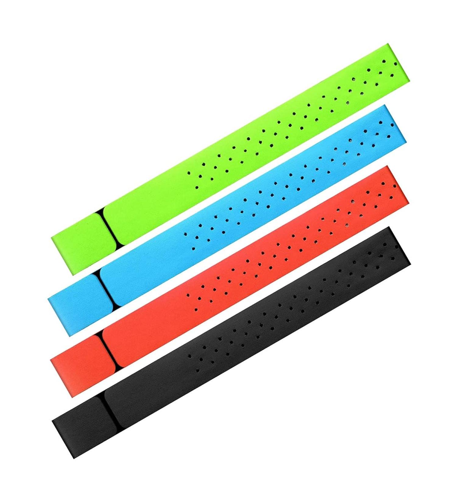 Carriere 4 Pack Adjustable Heart Rate Monitor Bracelets - Fit 14.2 Inch - International Shipping Available - Buy Online on GoSupps.com