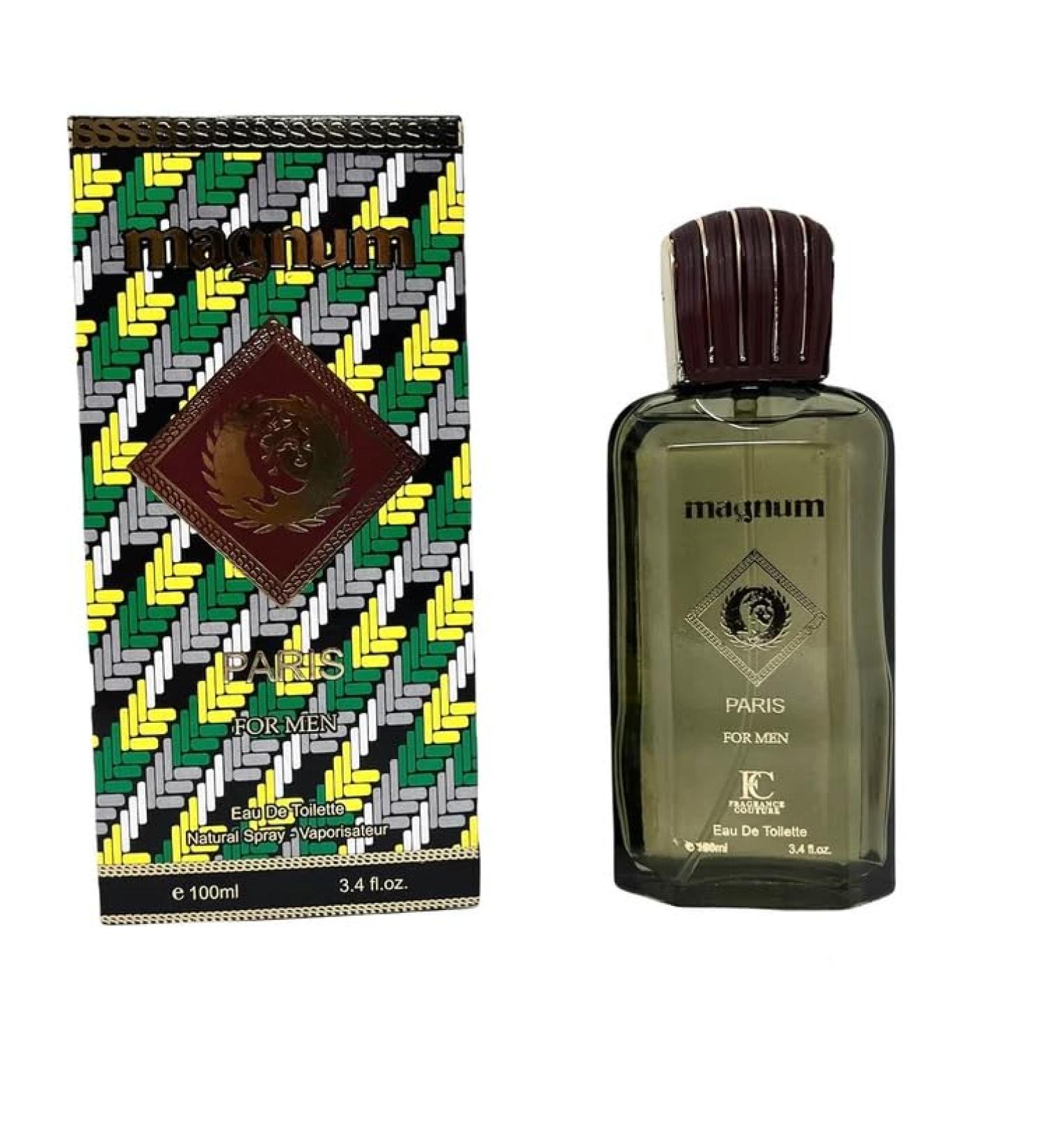 Magnum Paris for Men Cologne For Men's 3.4 Fl. OZ Eau De Toilette Spray
