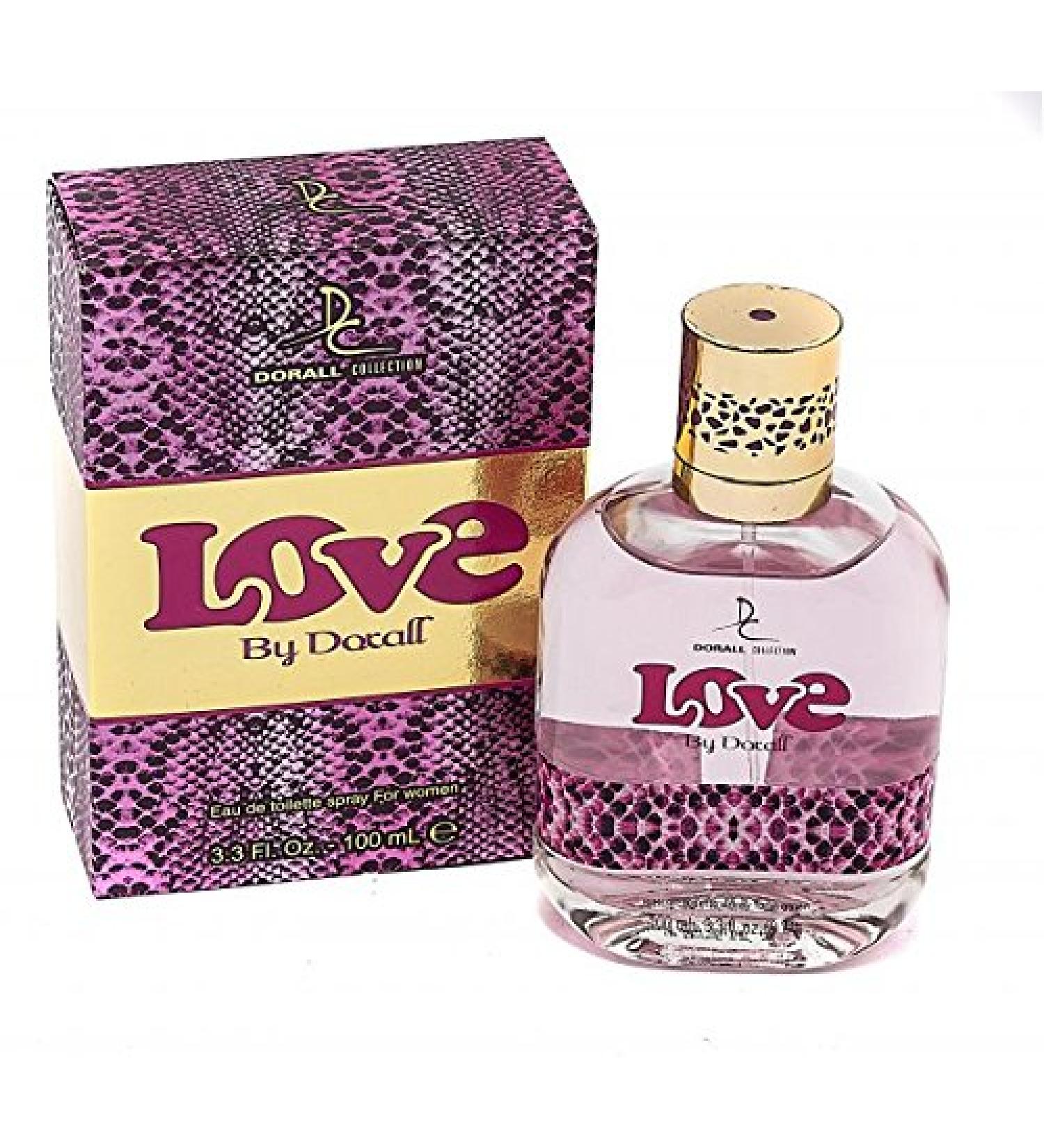 LOVE BY DORALL COLLECTION PERFUME FOR WOMEN 3.3 OZ / 100 ML EAU DE PARFUM SPRAY