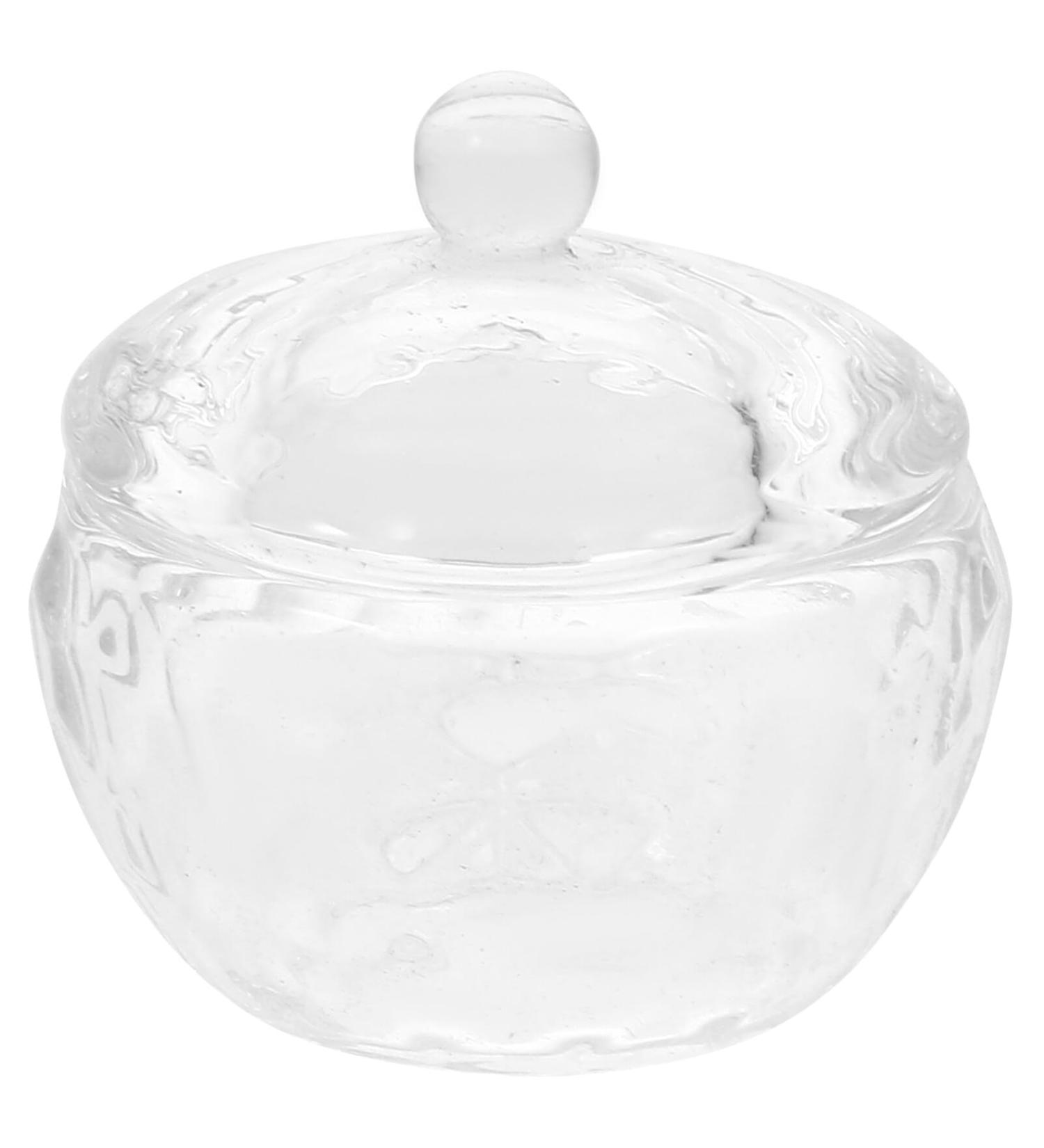 UPKOCH Decor Nail Dish Bowl with Lids Nail Art Accessories Nail Dish with Lid Nail Cups Dappen Dish for Acrylic Nails Nail Accessories Nail Liquid Holder Nail Art Dish Glass Manicure Tool - Buy Online on GoSupps.com