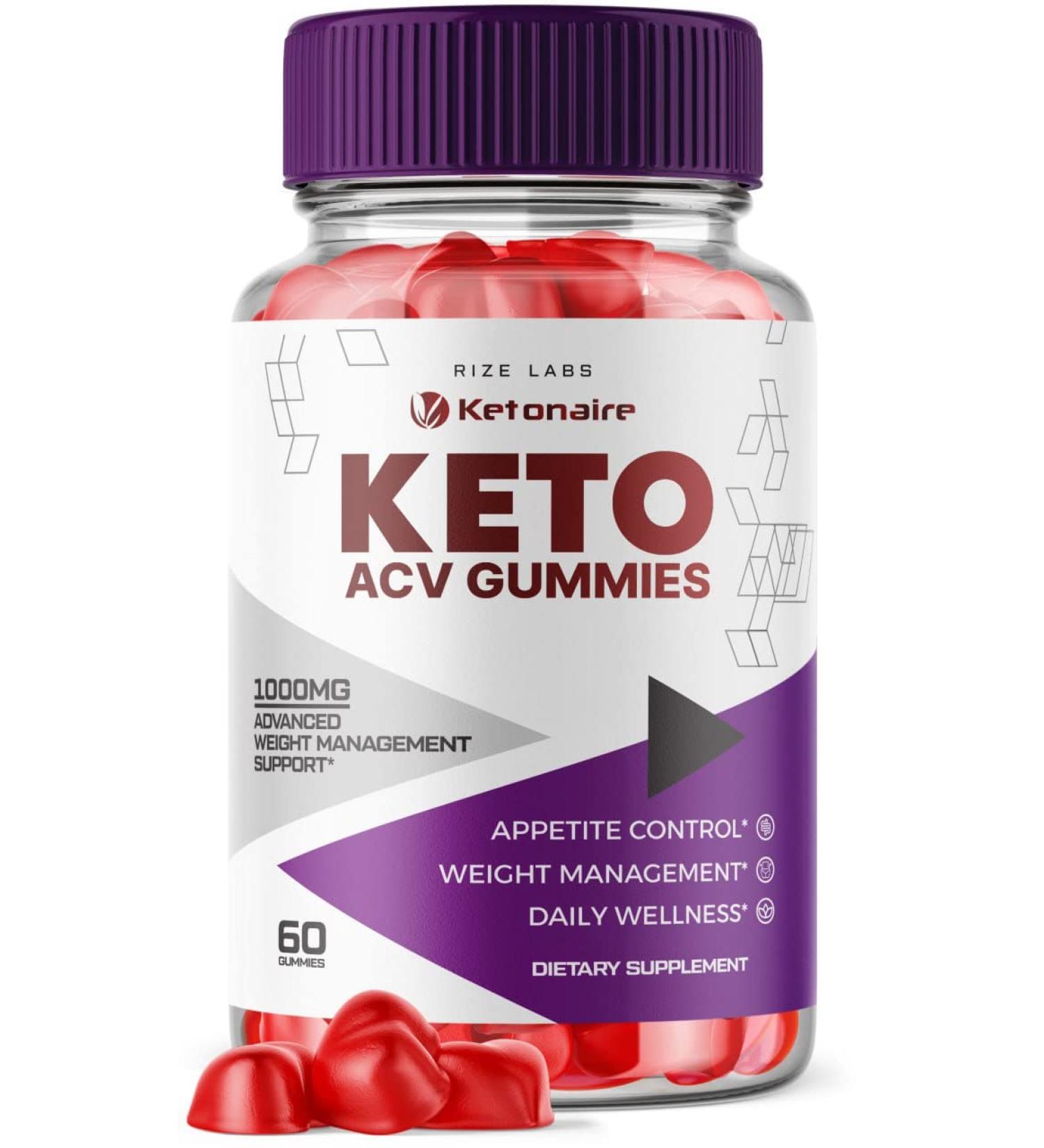 Ketonaire Keto ACV Gummies for Advanced Weight Loss - 60 Gummies - Buy Online on GoSupps.com