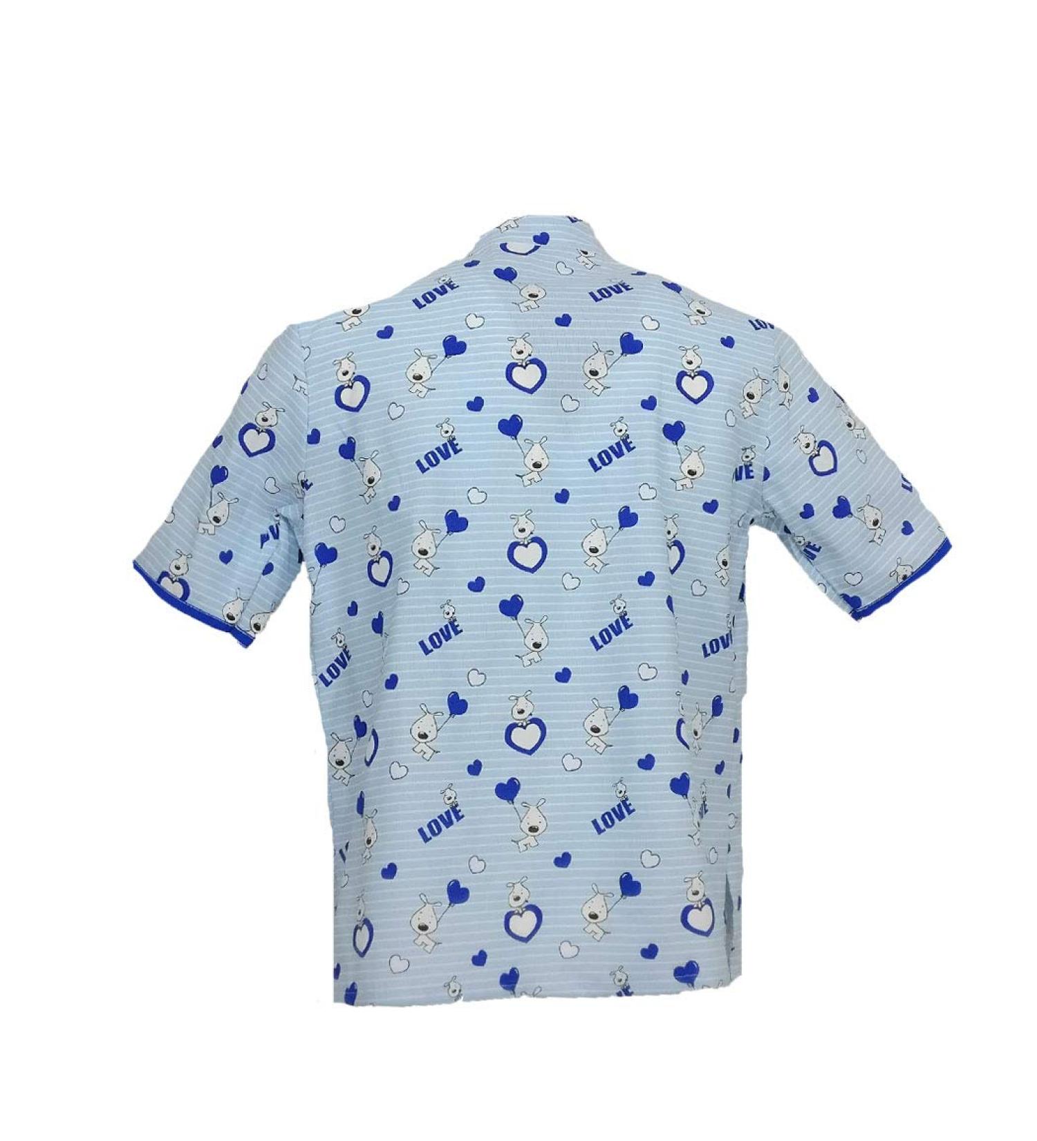 Sky Blue Pediatric Nurse Scrubs - Children's Hospital Uniforms for Healthcare & Clown Therapy - Buy Online on GoSupps.com