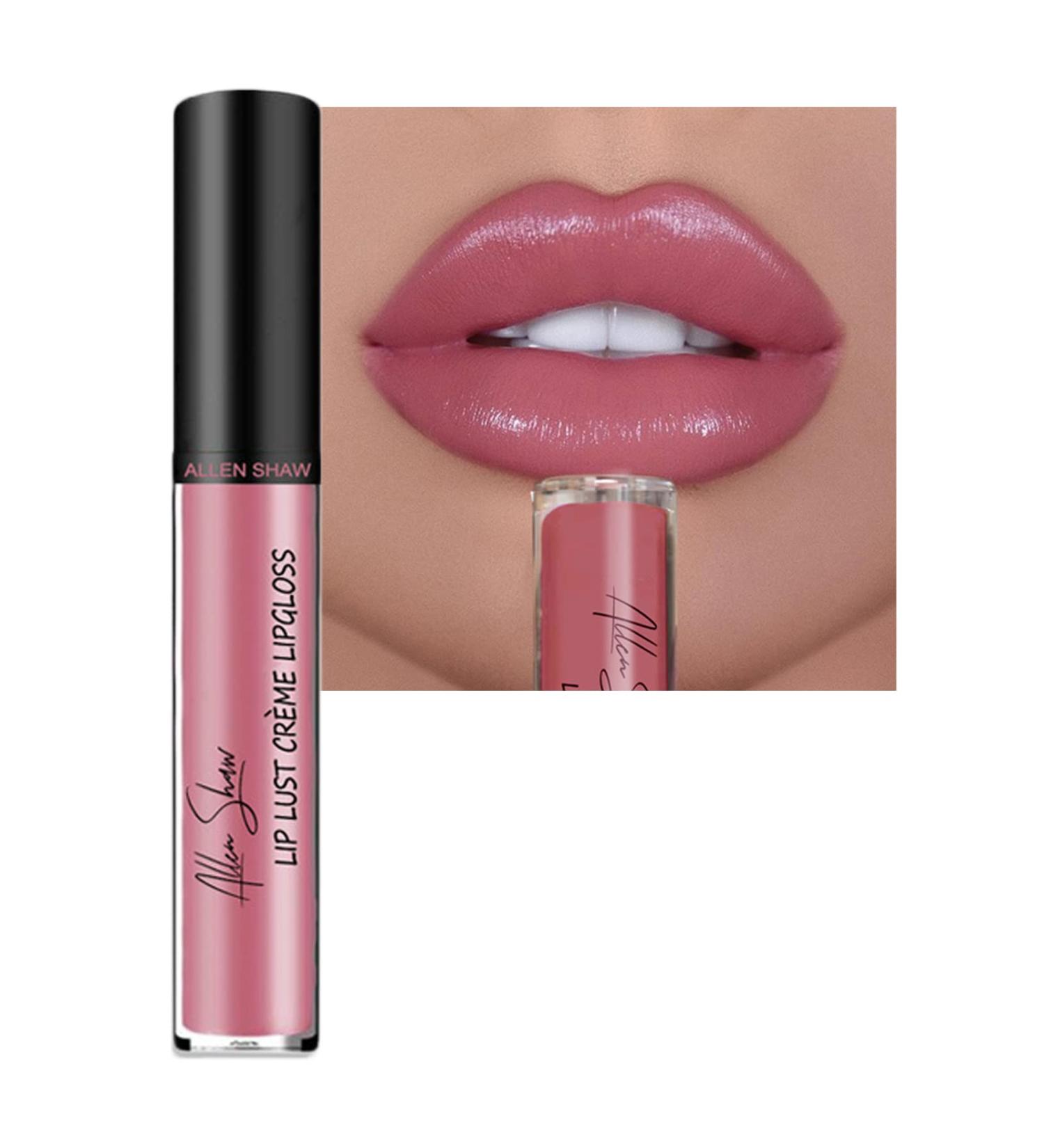 Plumping Nude Lip Gloss | High Shine, Long-Lasting & Waterproof | Lightweight & Non-Sticky Formula | Shimmer Velvet Liquid Lipstick (#05) - Buy Online on GoSupps.com