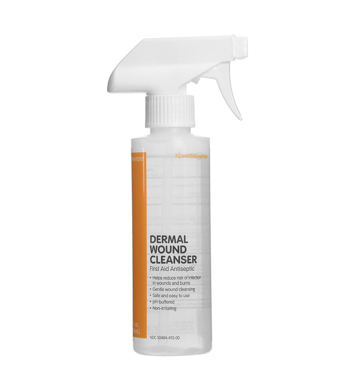 Smith & Nephew Cleanser Dermal Wound Care 8oz Spray Bottle 1/Ea