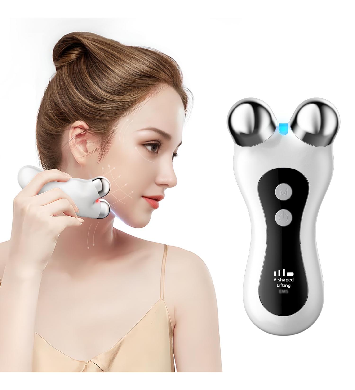 3-in-1 Face Sculpting Tool | Portable LED Neck & Face Massager | Ideal Women's Skin Care Solution - Buy Online on GoSupps.com