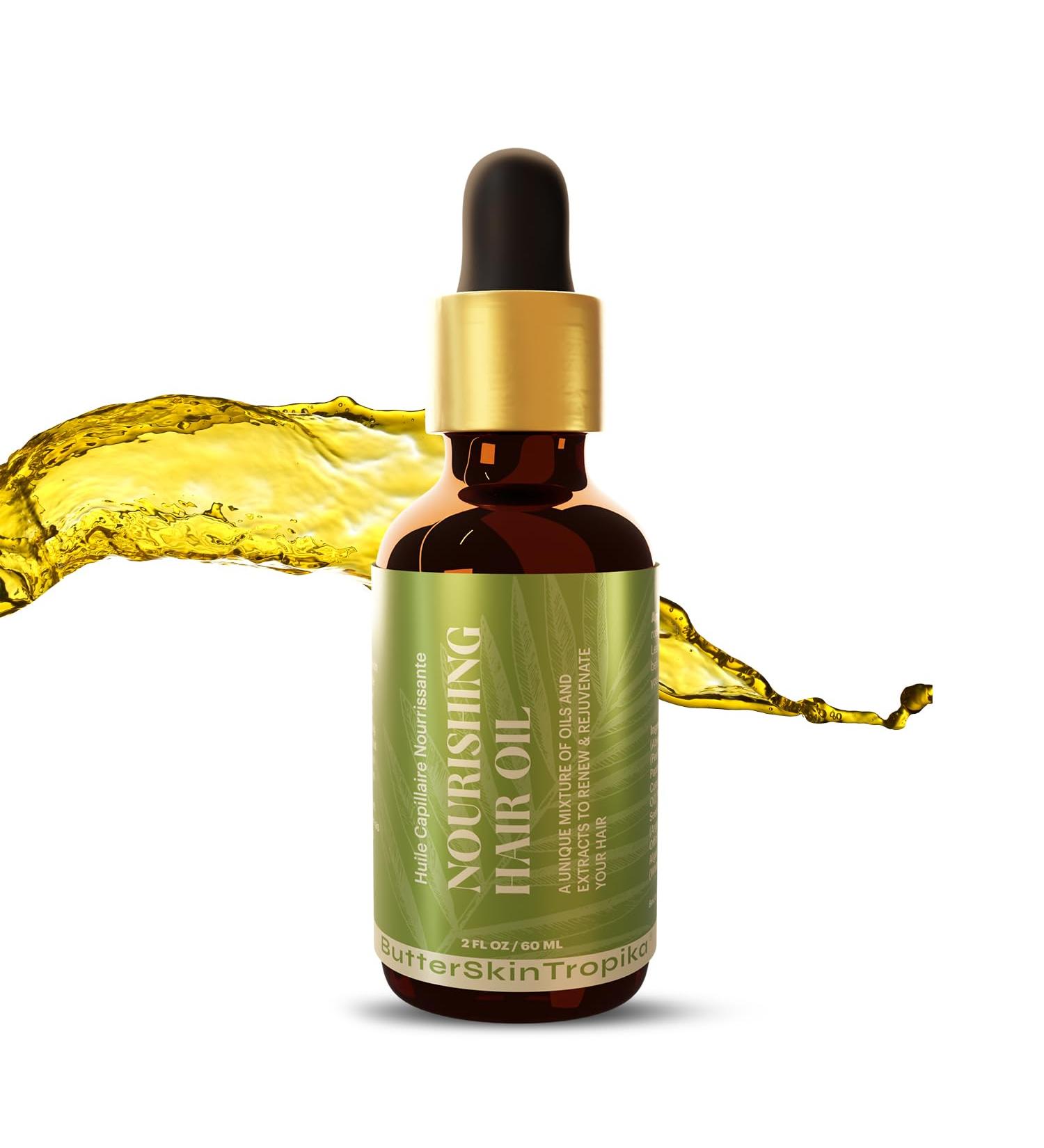 Buy Nourishing Hair Serum for Dry Damaged Hair | Argan & Rosemary Oil for Growth Nourishment & Frizz Control - International Shipping Available - Buy Online on GoSupps.com