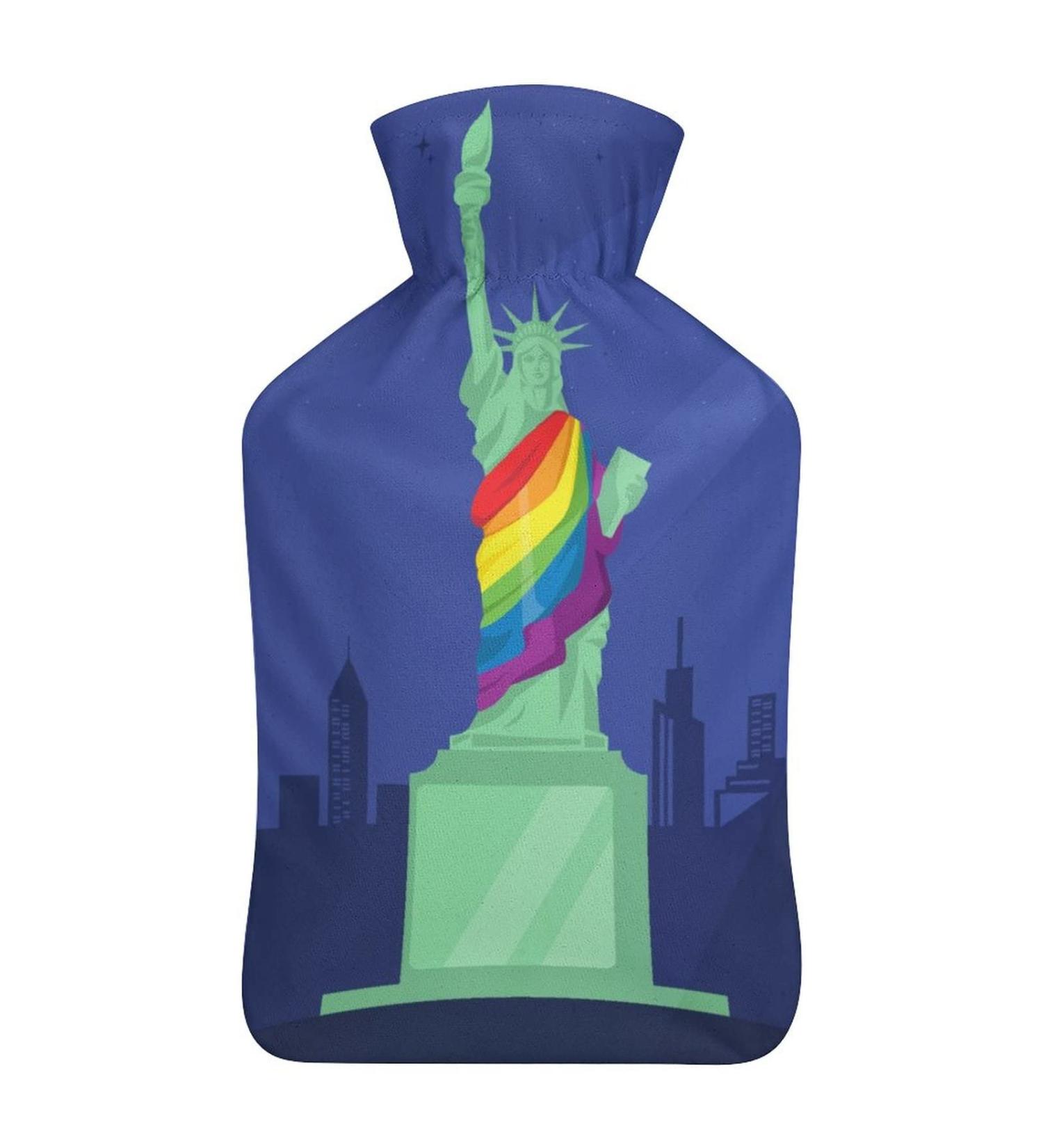 Plush Hot Water Bottle with Cover - Hand Warmer for Adults & Children 26.5x15.3cm - Ideal for Comfort & Warmth - International Shipping Available - Buy Online on GoSupps.com