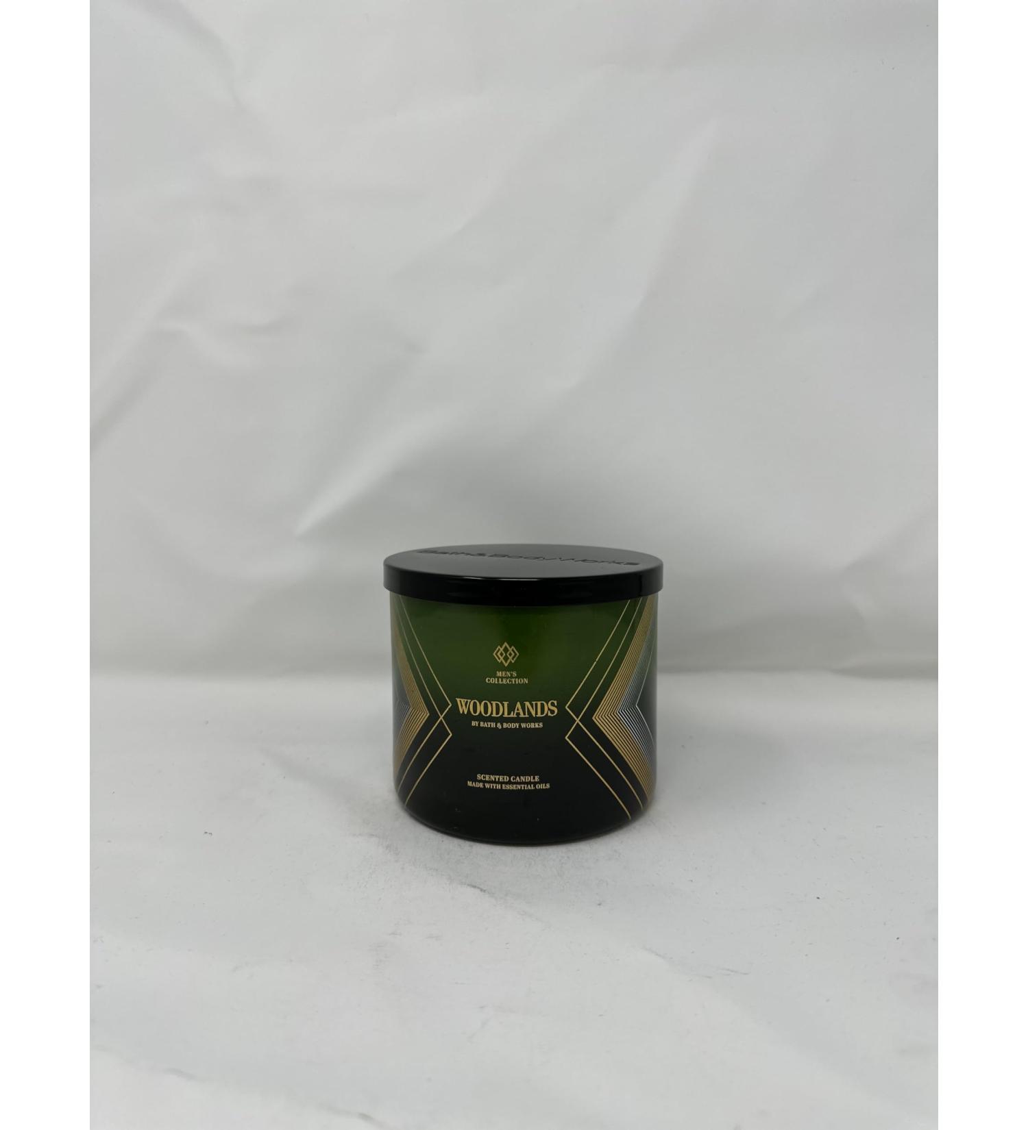 Woodland 3 Wick Candle 14.5 oz / 411 g Made with Natural Essential Oils