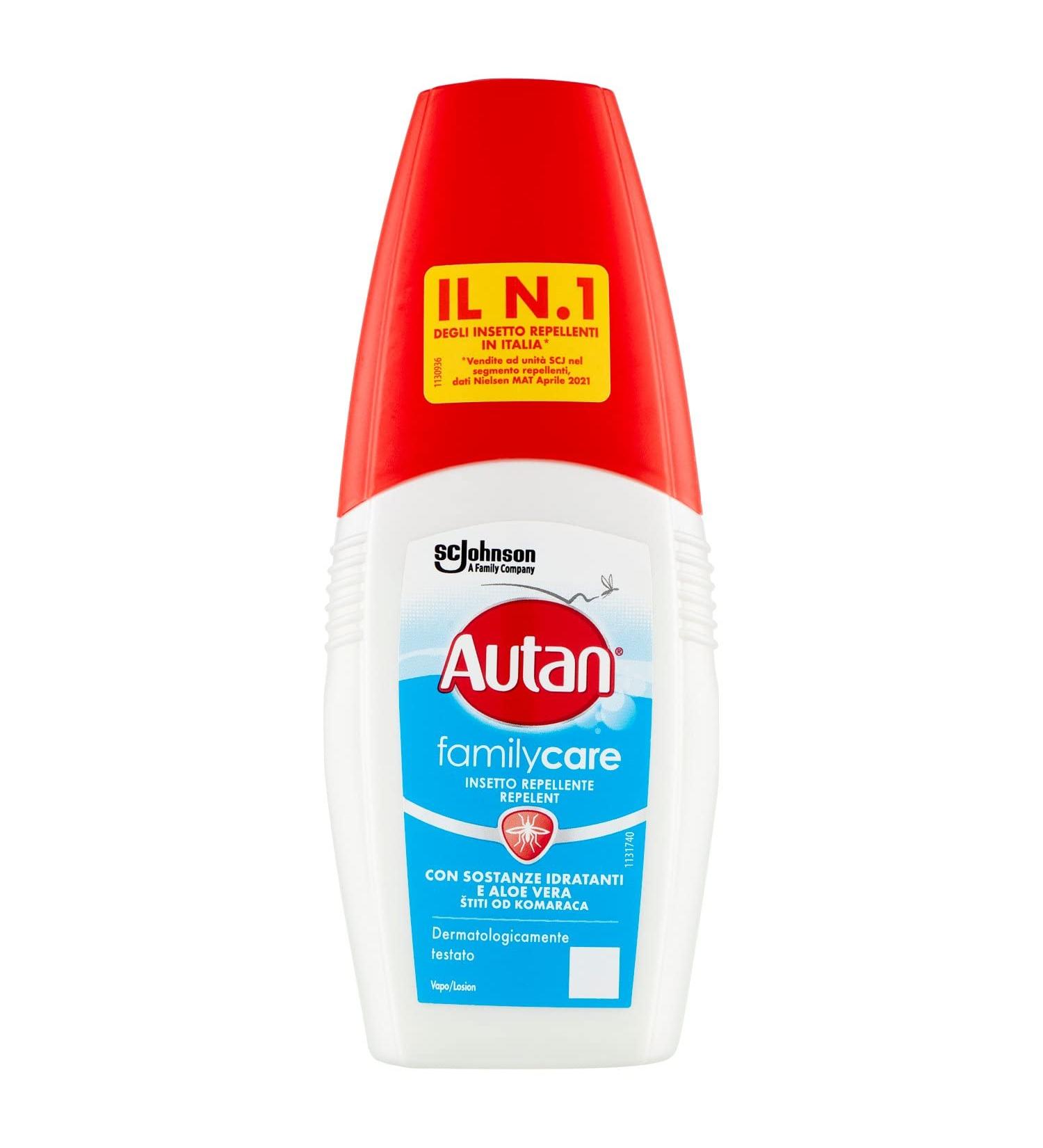 Autan Family Care Mosquito Repellent Lotion with Aloe Vera - 100 ml - Buy Online on GoSupps.com
