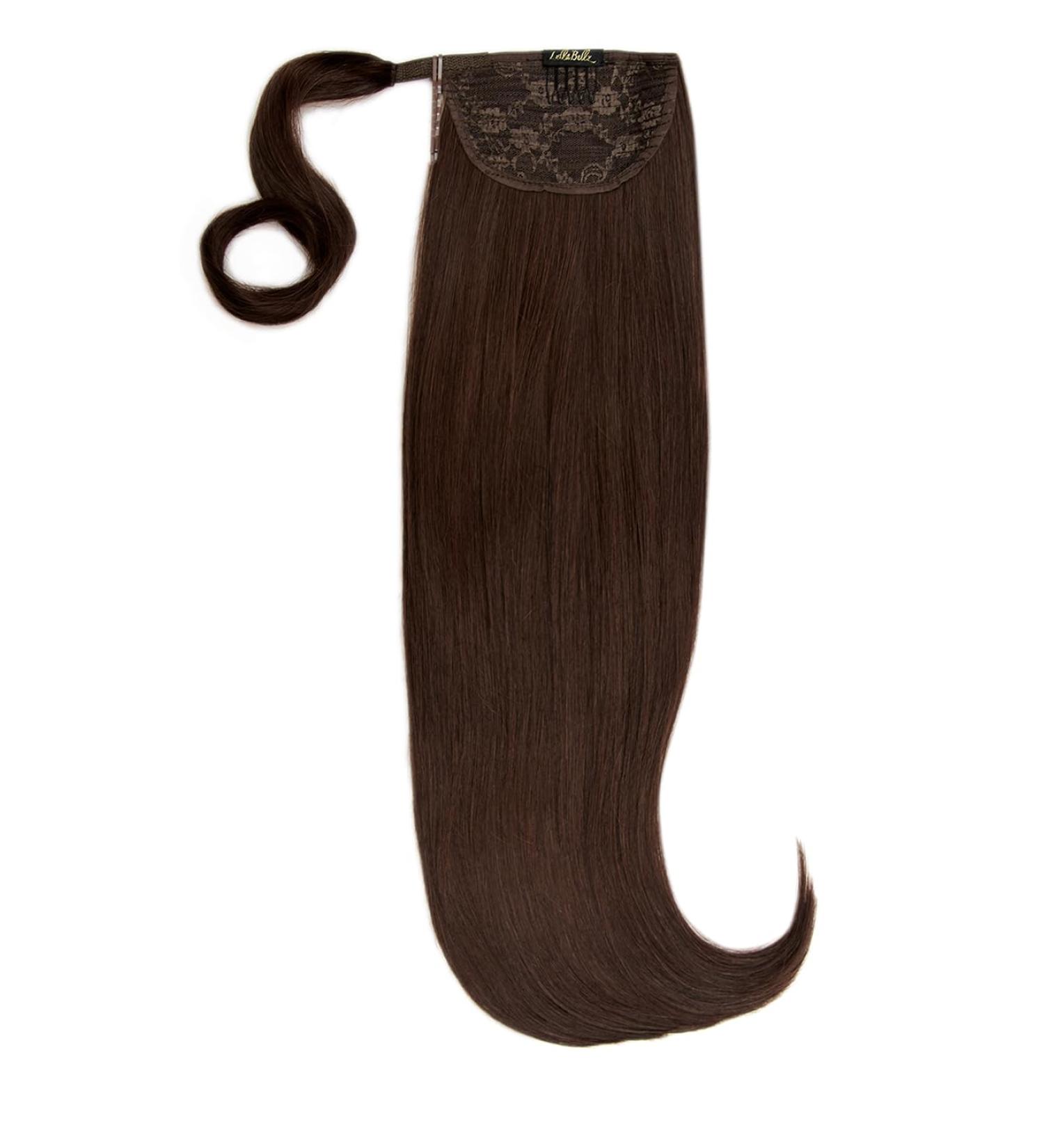 Luxury Gold 22'' 120g Human Hair Pony -6 Choc Brown - Buy Online on GoSupps.com