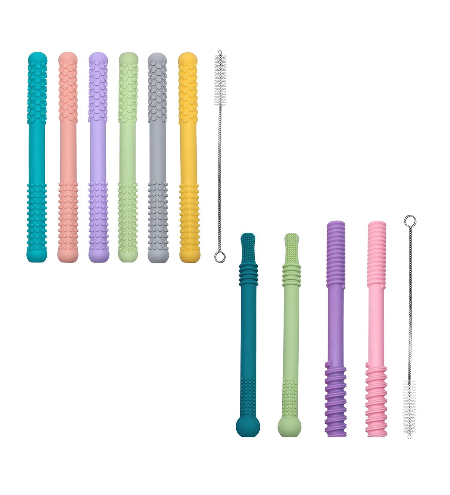 10 Pack Teether Toys for Babies 6-12 Months - BPA Free Bundle - Buy Online on GoSupps.com