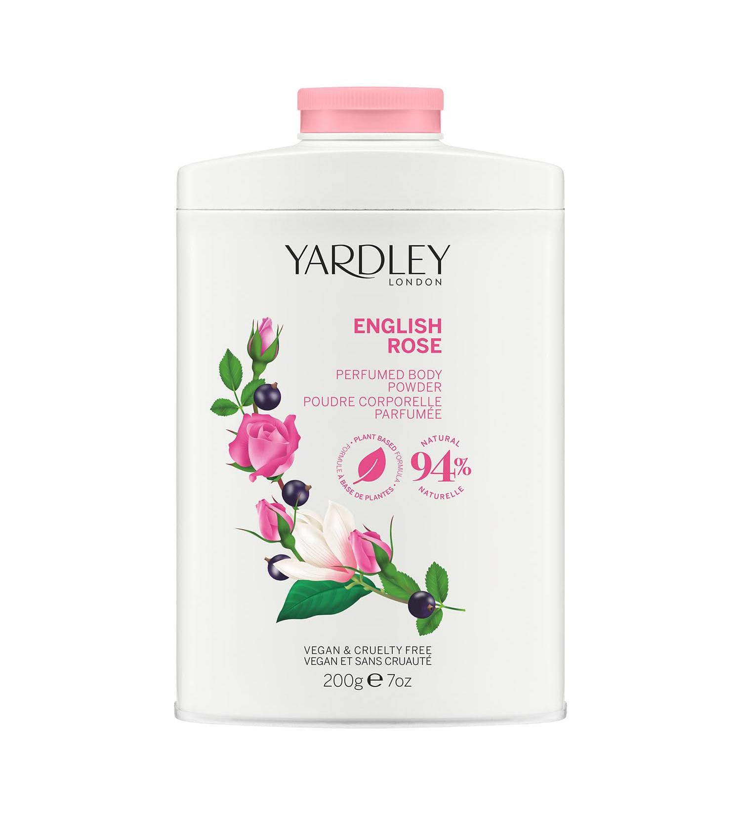 Yardley London English Rose Perfumed Body Powder 200g