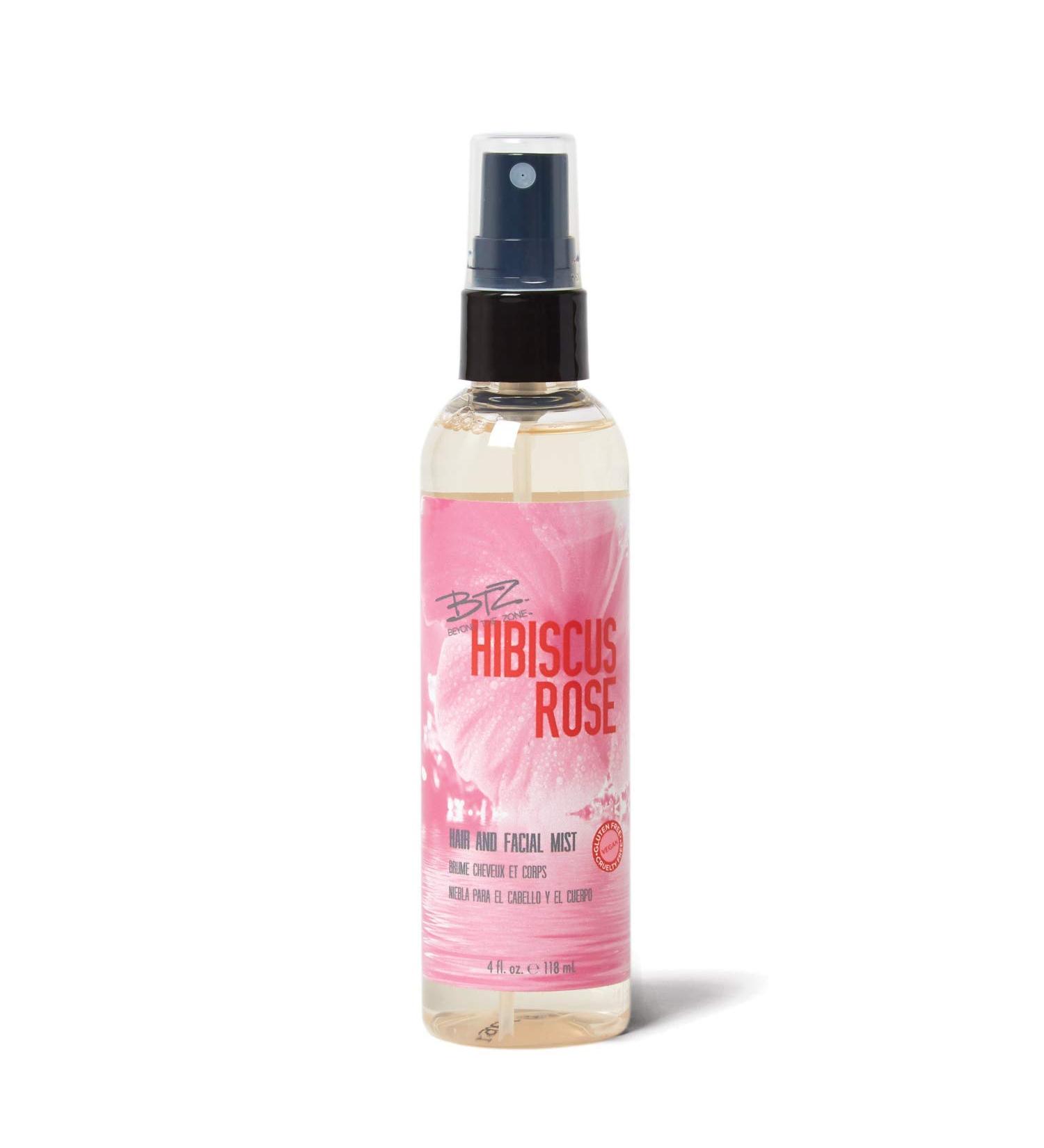 Beyond the Zone Hibiscus Rose Hair & Facial Mist - Hydrating and Refreshing Mist for Hair and Skin - Buy Online on GoSupps.com