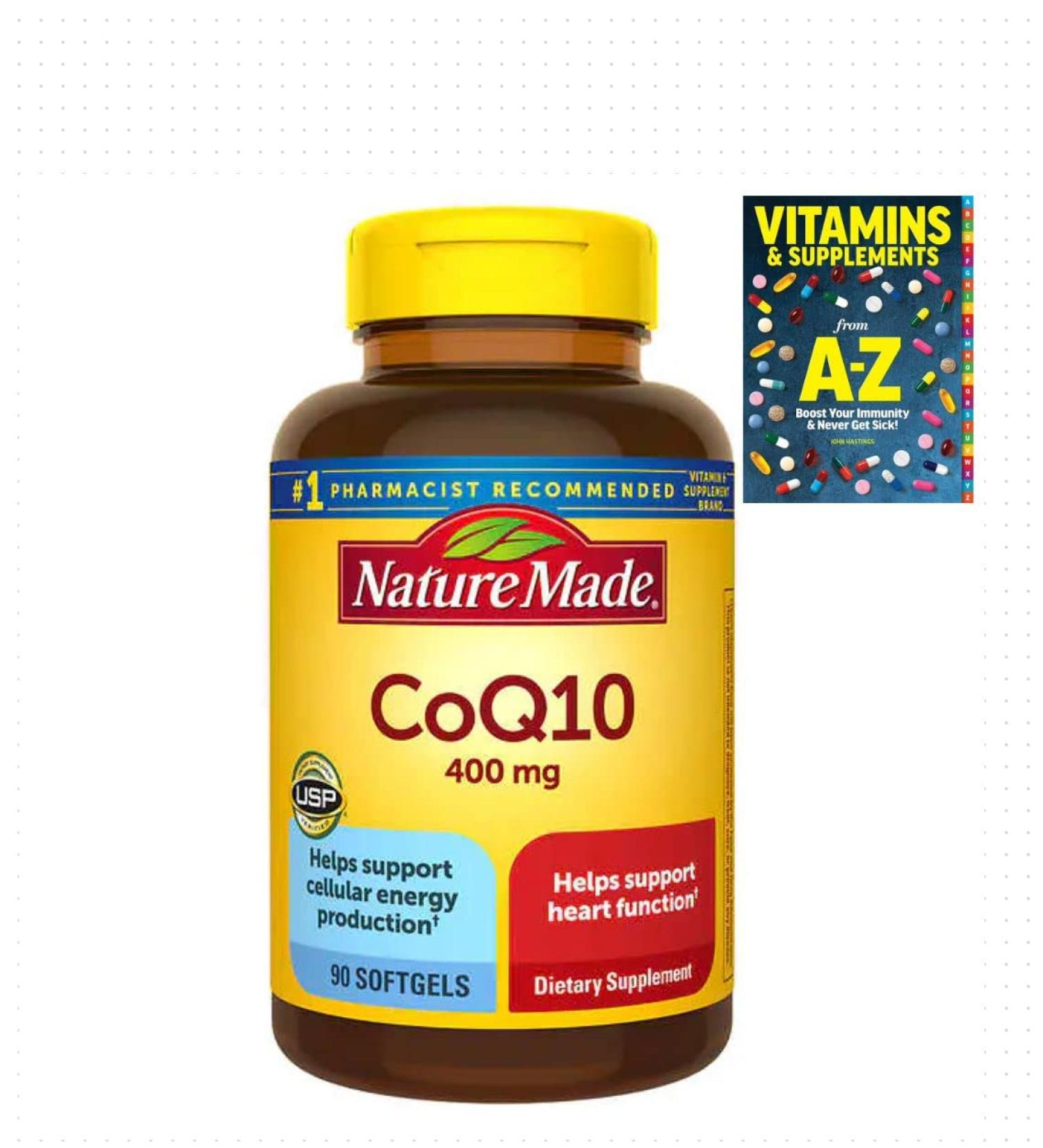 Nature Made CoQ10 400 mg Heart Health Supplement | 90 Softgels | International Shipping Available - Buy Online on GoSupps.com