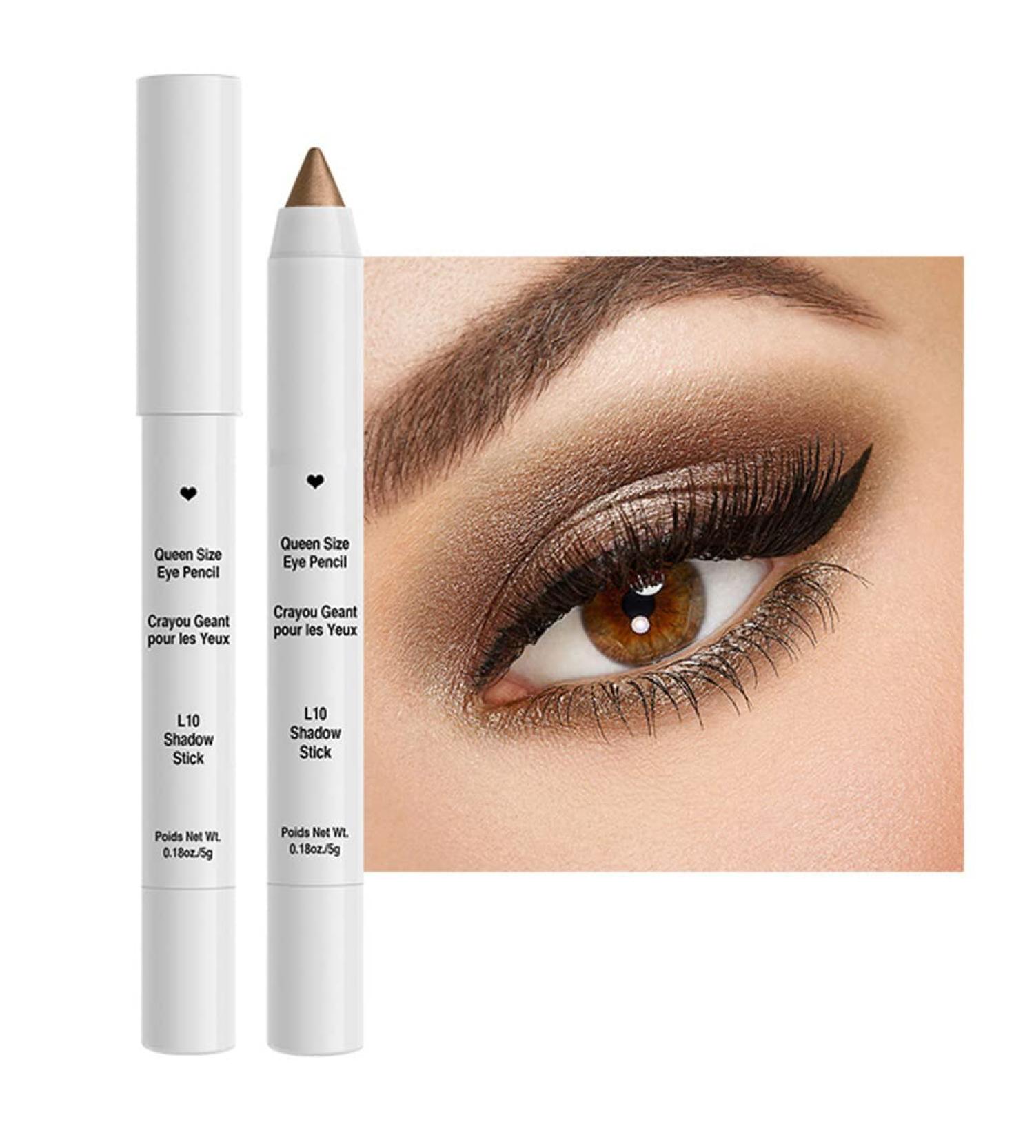 Allbestaye Waterproof Cream Shimmer Eyeshadow Stick - Long-Lasting Eye Makeup (B5) | Soft & Creamy Texture for Stunning Eyes - Buy Online on GoSupps.com