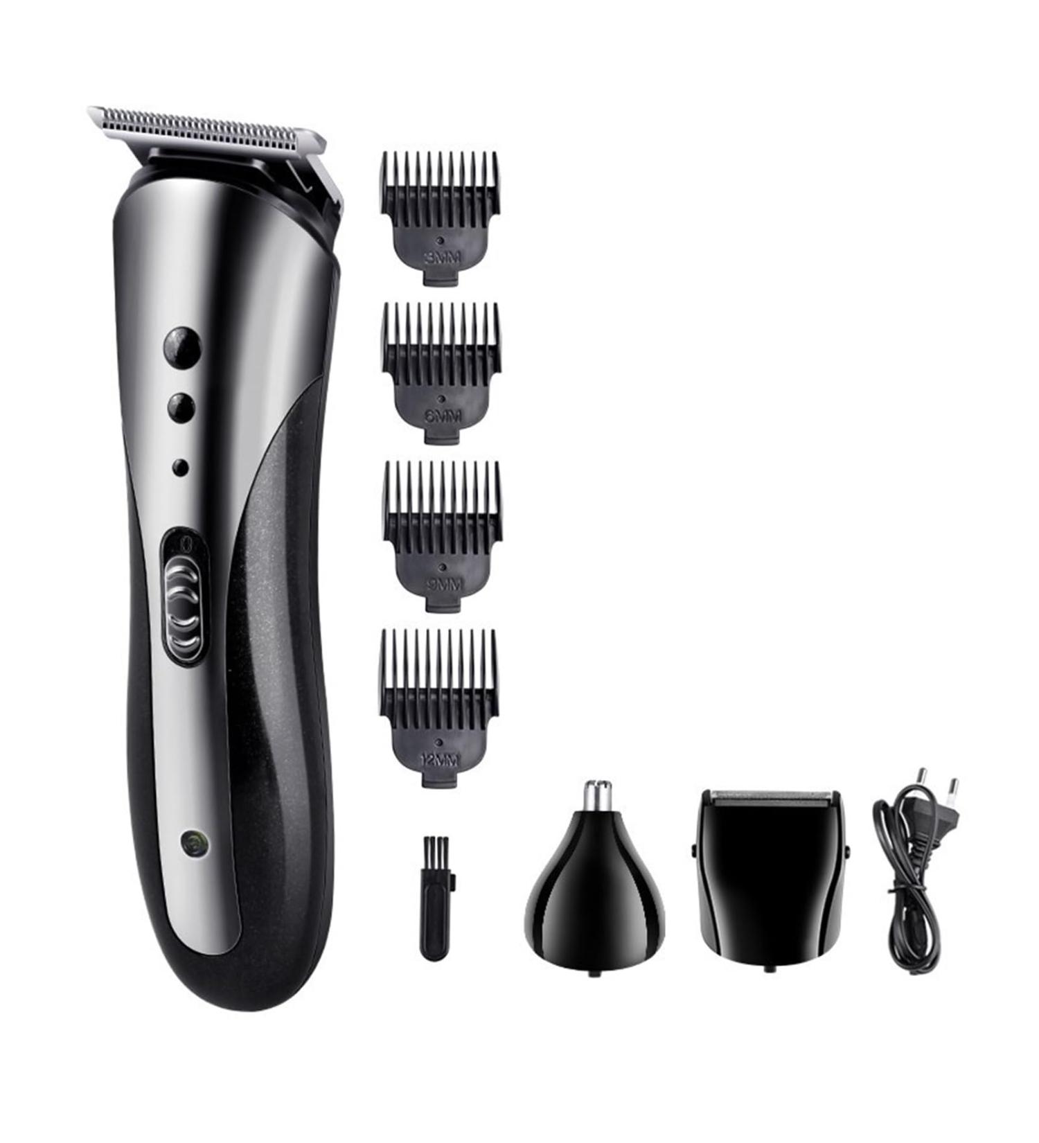KM-1407 Rechargeable Electric Nose Hair Clipper & Multifunctional Men s Hair Trimmer - Buy Online | International Shipping Available - Buy Online on GoSupps.com