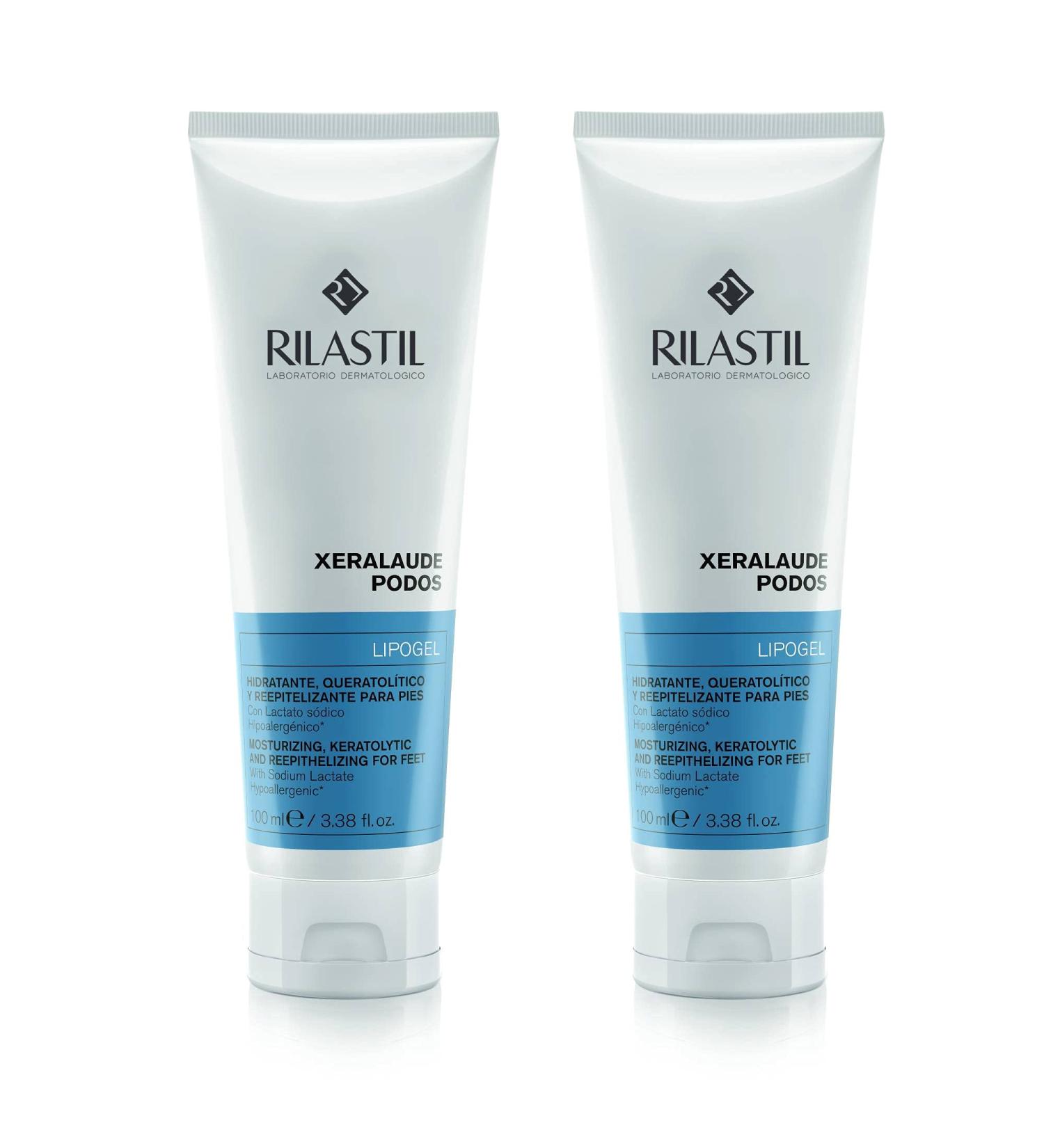 Rilastil Xeralaude Podos moisturising cream for dry and cracked feet 2 x 100 ml 200 ml Shea butter 200 ml (1 pack)