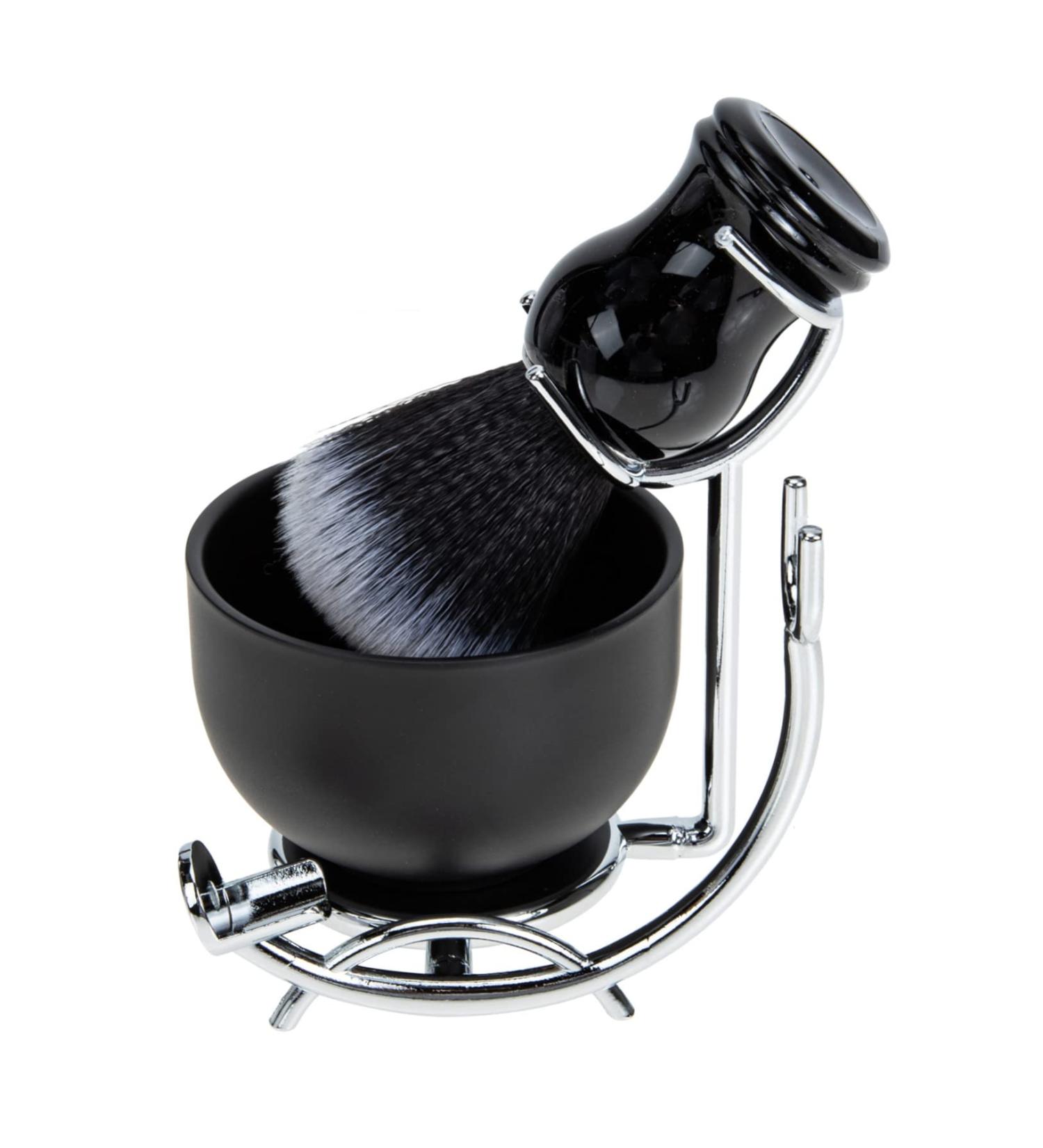 Minkissy Men's Razor Hair Care Kit | Modern Shaving Set & Beard Grooming Tools | Perfect Gift for Men - Zinc Alloy Cup & Razor Set - Buy Online on GoSupps.com