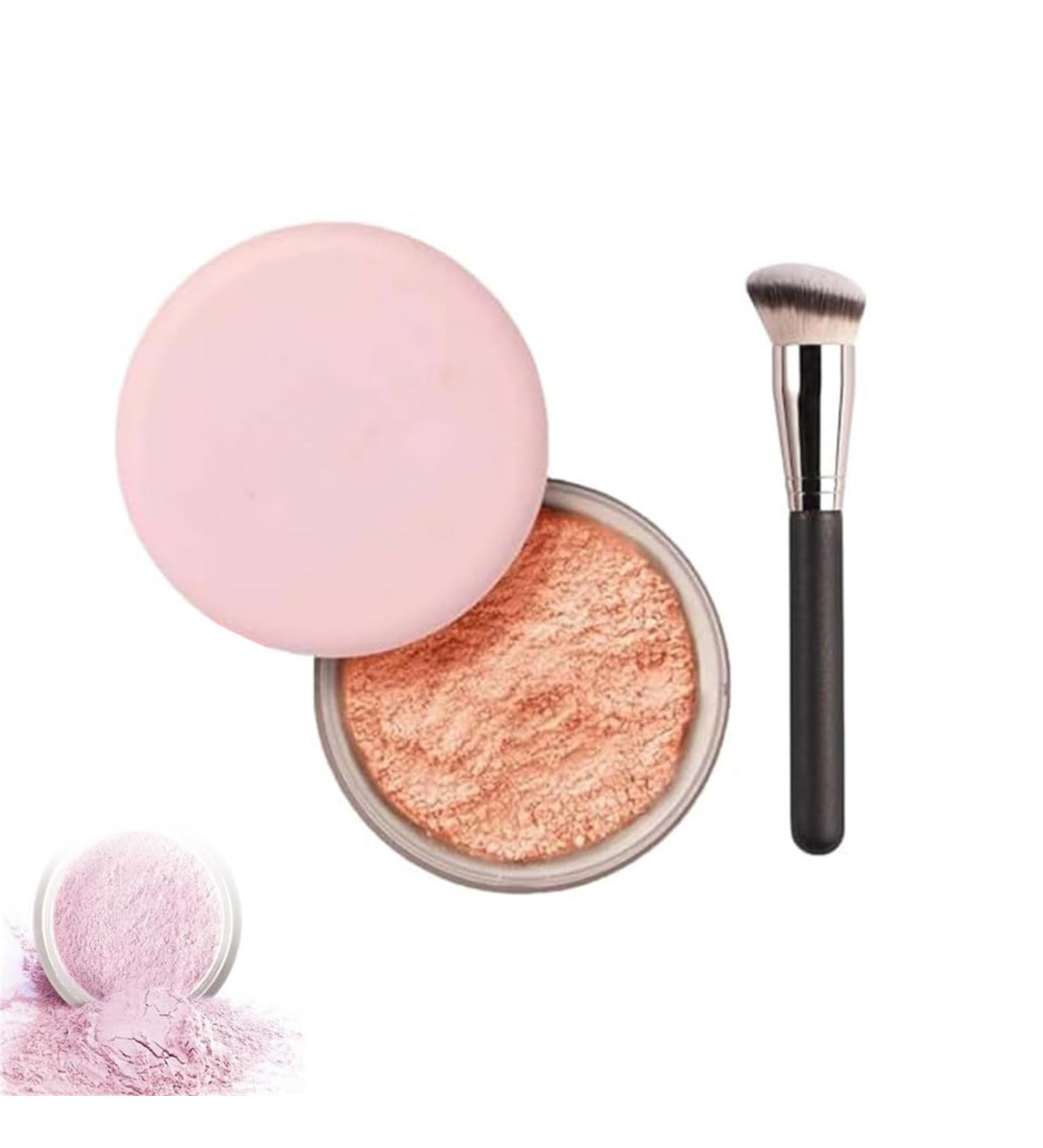 Allauraa Beautyy Pink Setting Powder Pink Setting Loose Face Powder Allauraa Beautyy Blurringg Powder Waterproof Setting Powder Matte Flawless Finish All Skin (3# One size) 3# 28.35 g (Pack of 1) - Buy Online on GoSupps.com