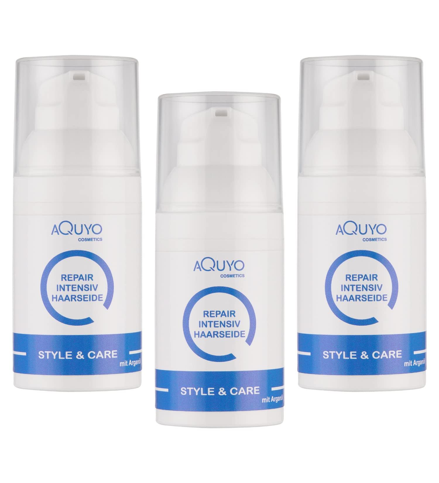 Premium Argan Oil Hair Serum - Nourishing Treatment for Dry & Damaged Hair | Frizz Control & Split Ends Care (3x30ml) - Buy Online on GoSupps.com