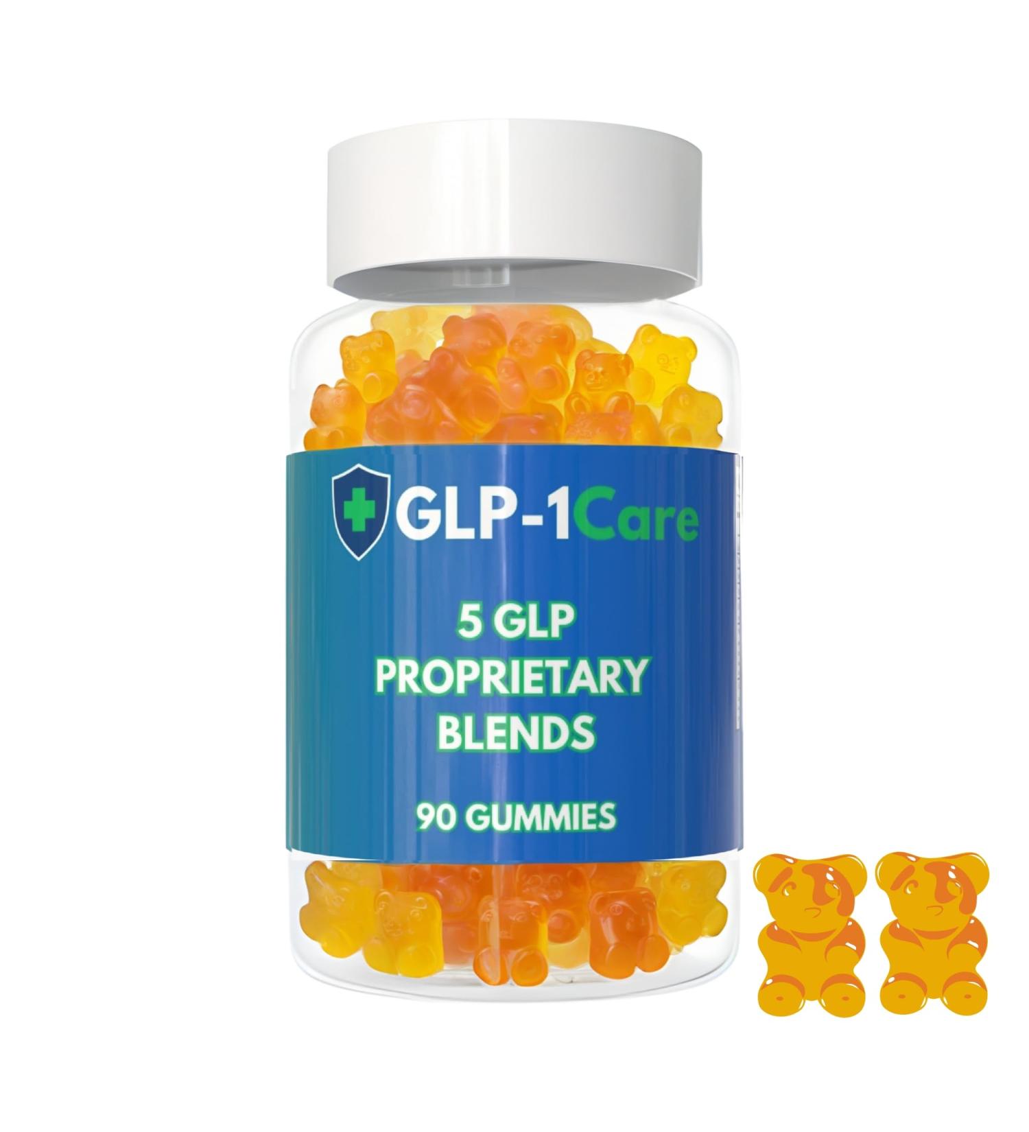 GLP-1Care GLP-1 Gummy for Women & Men Natural GLP1 Support with Akkermansia Probiotic & Berberine 5X Targeted Zero Sugar 90 Gummies - Buy Online on GoSupps.com