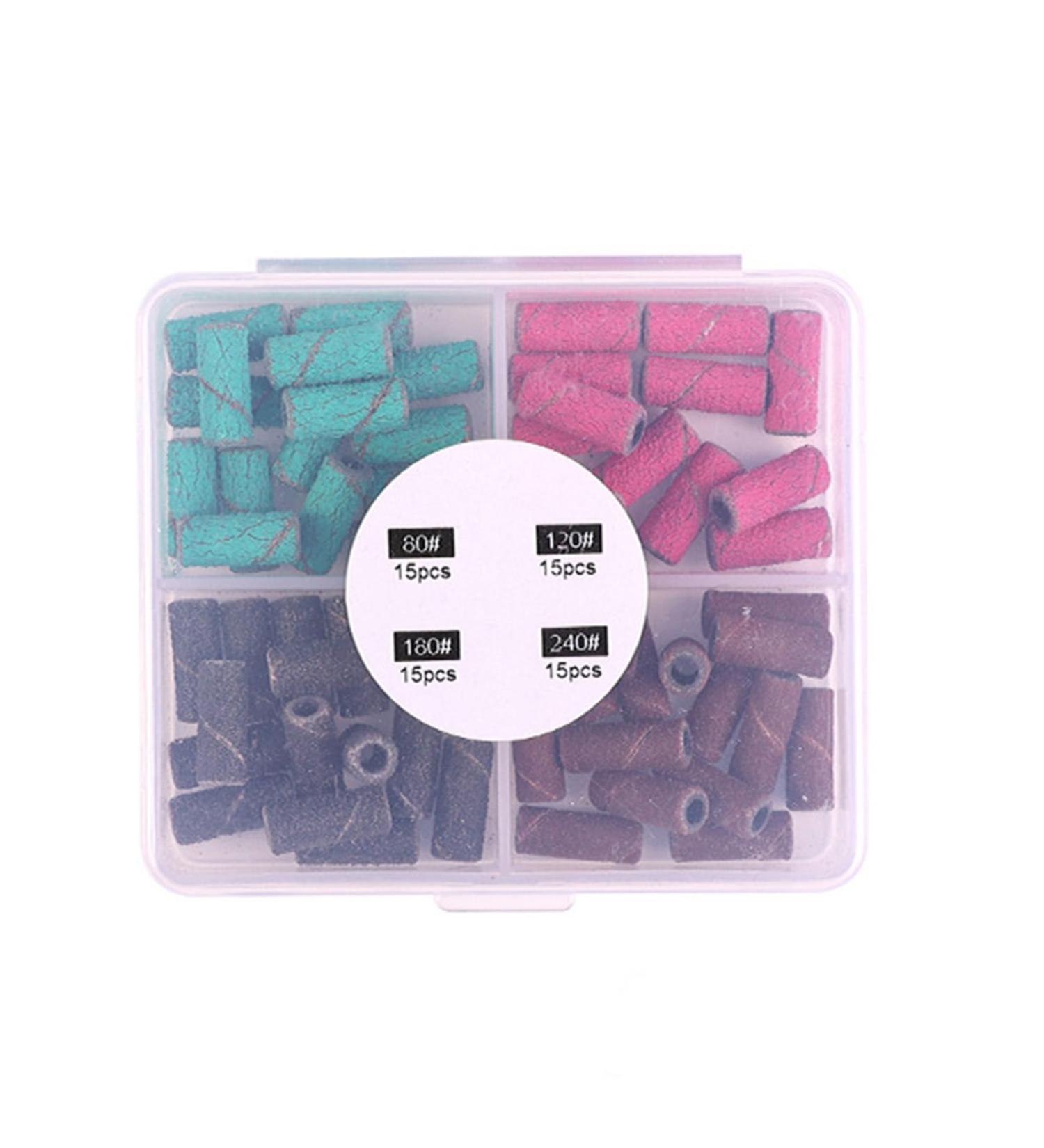 YOXIER Manicure Pedicure Tools Nail Shaping Set with Precision 1 Box Professional Drill Bit for Precise Polishing Gel Manicures J - Buy Online on GoSupps.com