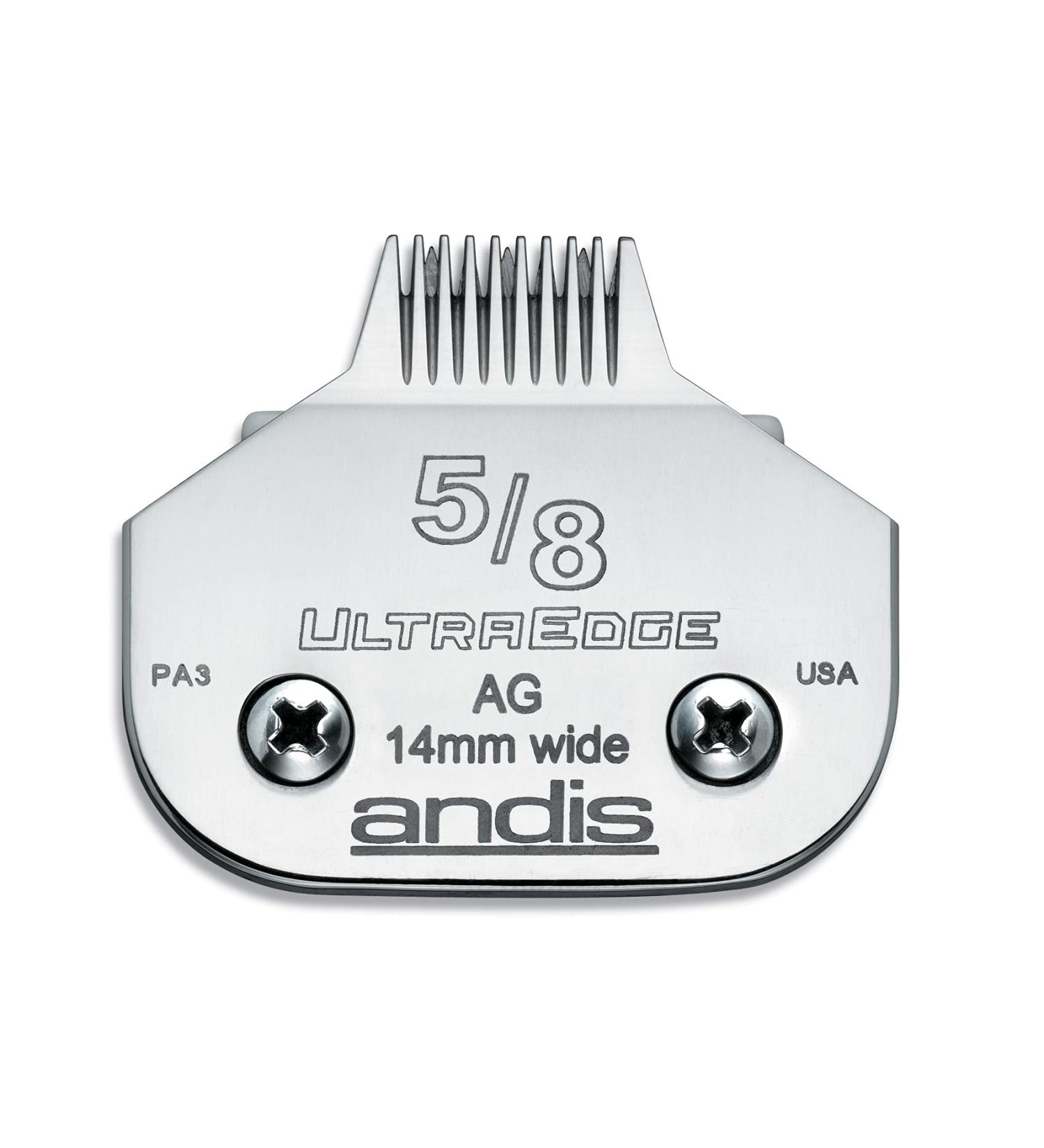 Andis UltraEdge Steel Blade 5/8 | High-Quality Grooming Blade for Precision Cutting - Shop Internationally Now! - Buy Online on GoSupps.com