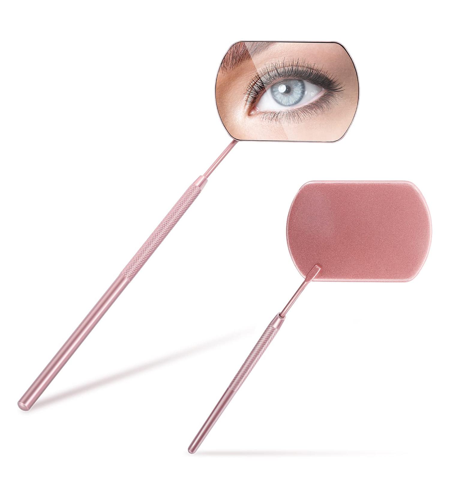 Molain Lash Extension Mirror 1 Piece Golden Color Square Eyelash Lift Tint DIY Practic Applicator Supply View Eye Accessories Mouth Examination Tool - Buy Online on GoSupps.com