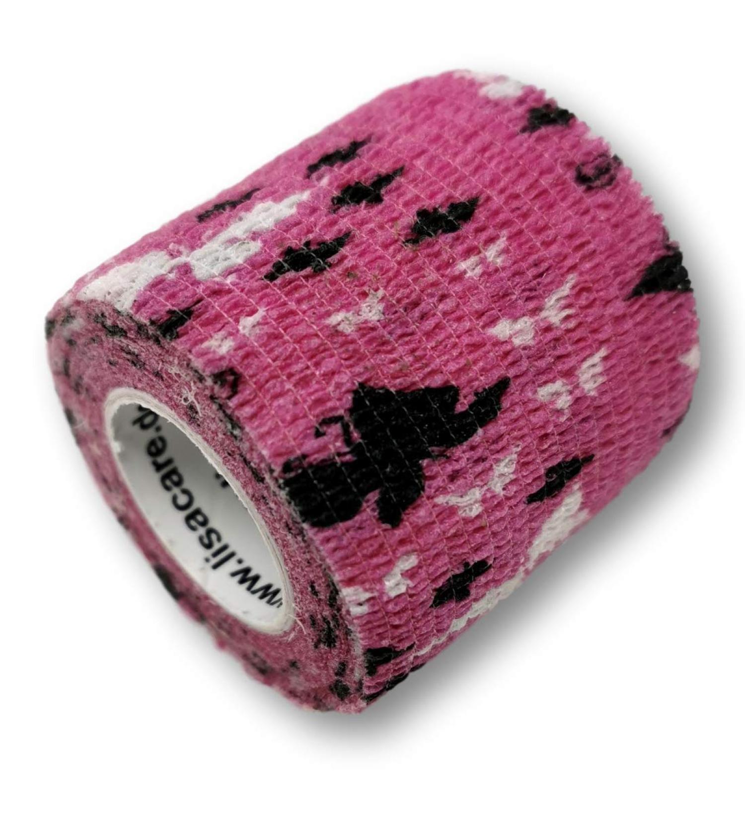 Lisacare Self-Adhering Bandages for Kids - 12 Rolls (5cm) - Elastic Comfort & Fun Colors - Perfect Butterfly Motif Set - Buy Online on GoSupps.com