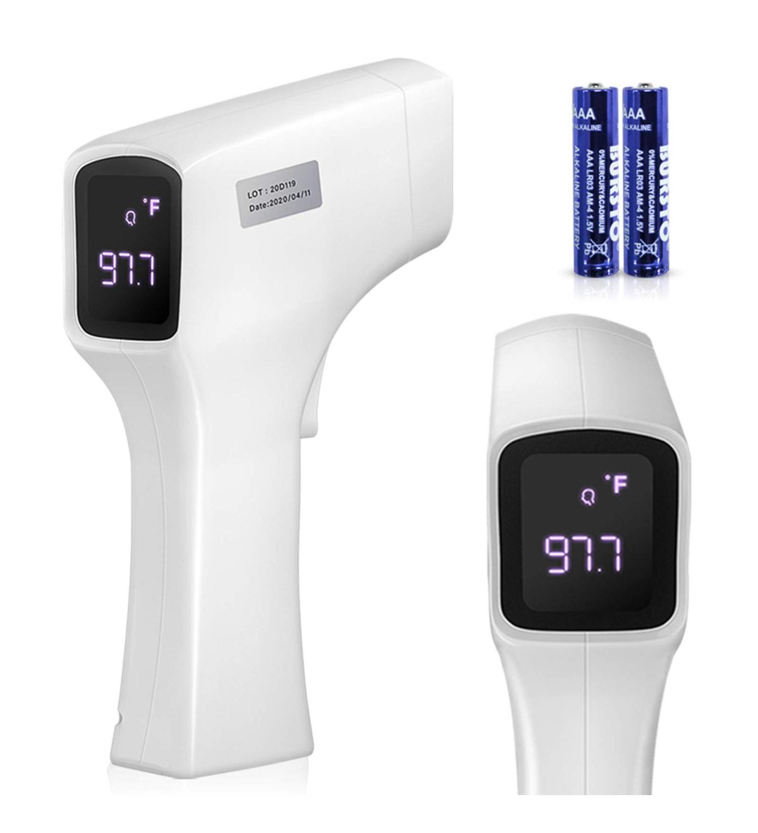 Infrared Non-Contact Forehead Thermometer - Instant Accurate Readings, Fever Alarm & Memory for All Ages - Buy Online on GoSupps.com
