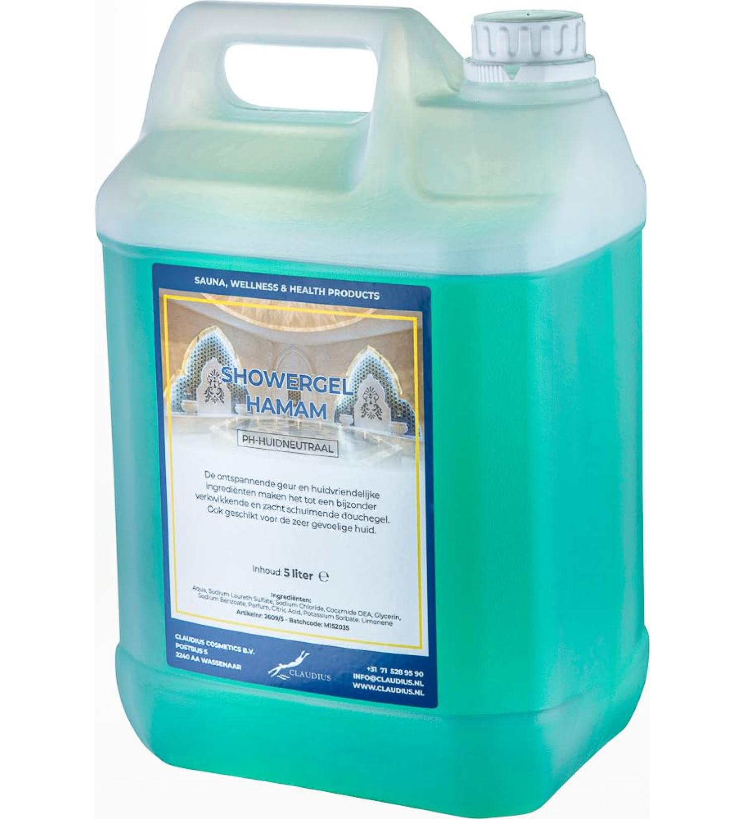 Claudius Showergel Hamam 5 liter